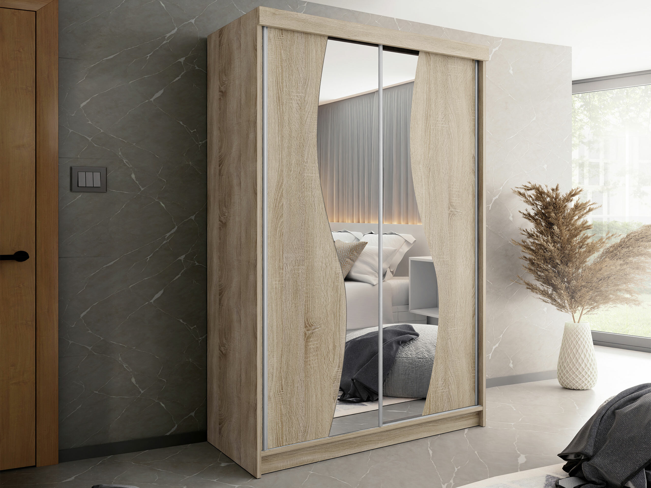 Kledingkast Dover 110 (Sonoma eik)