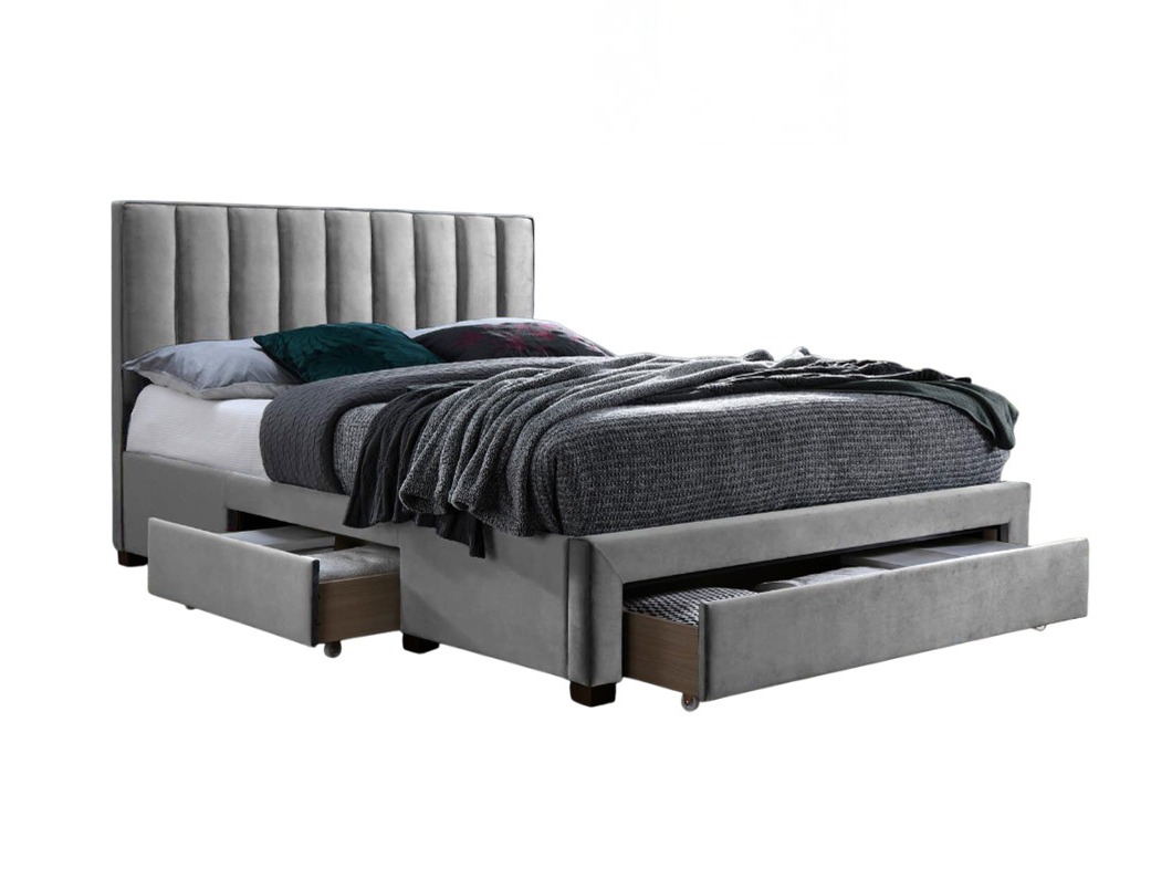 Bed Houston Fides (Grijs)