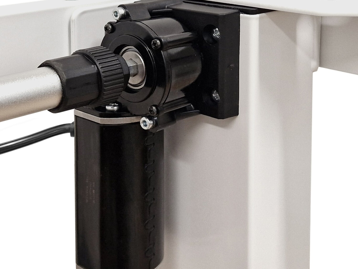 In hoogte verstelbaar bureau Buffalo 184 (Wit)