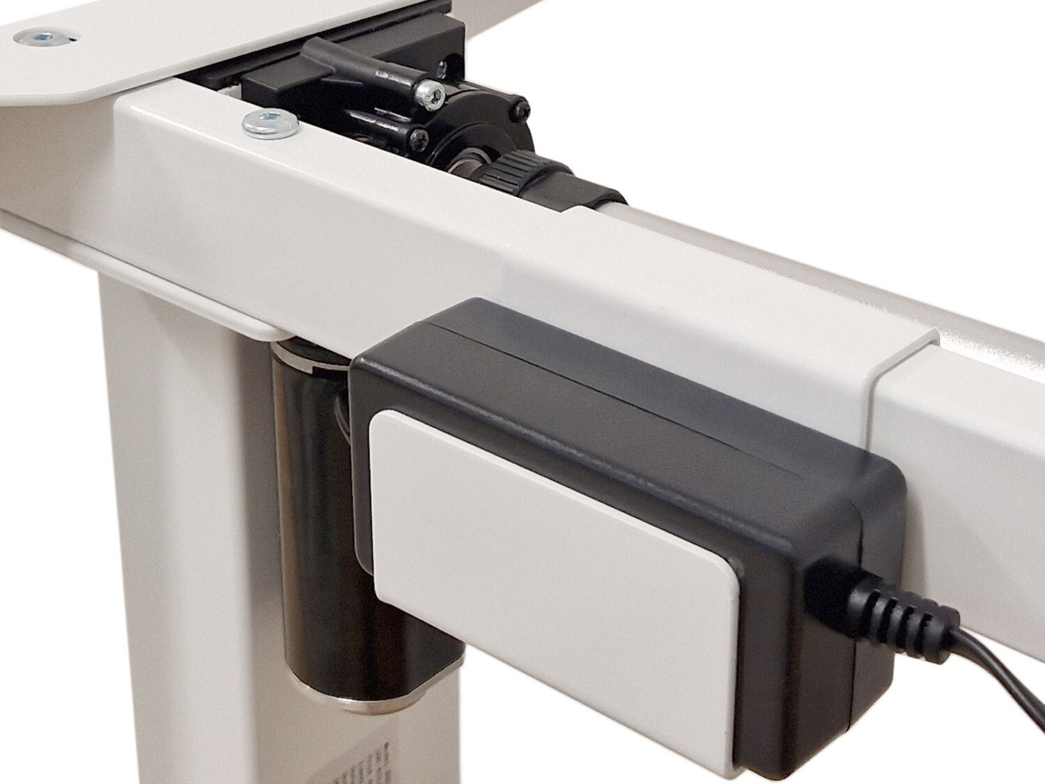 In hoogte verstelbaar bureau Buffalo 184 (Wit)