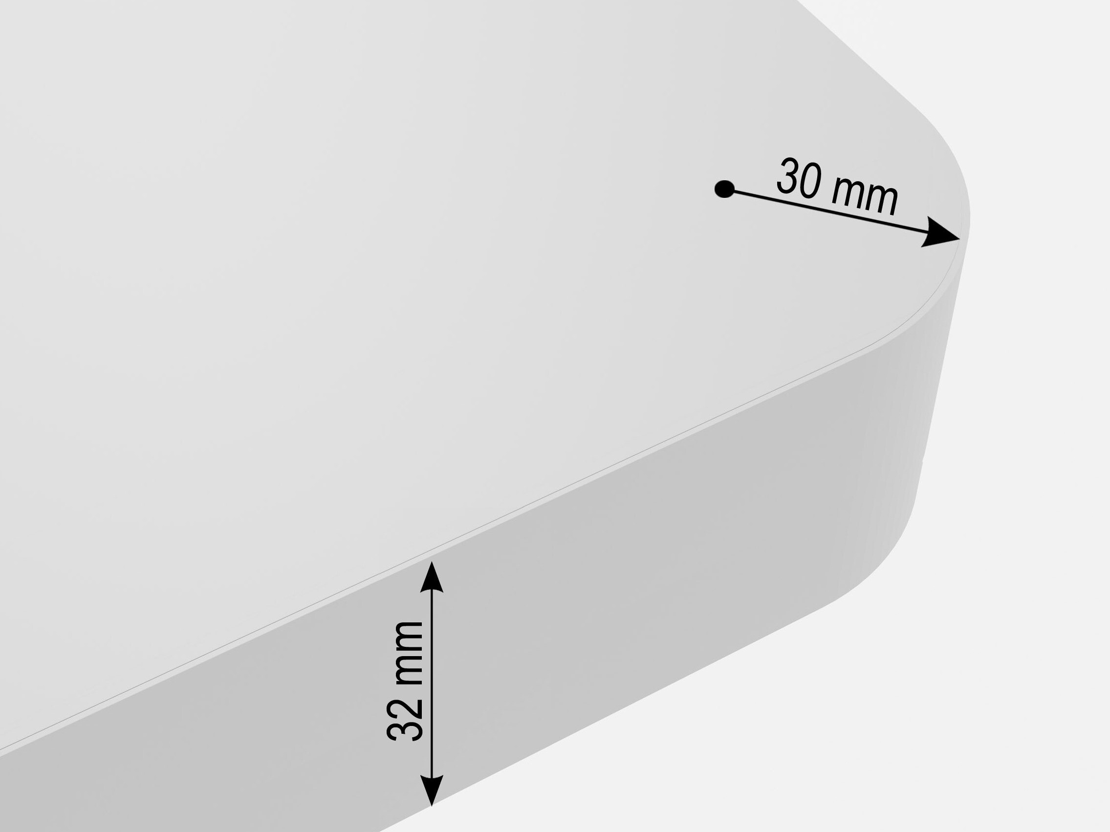 In hoogte verstelbaar bureau Buffalo 184 (Zwart)