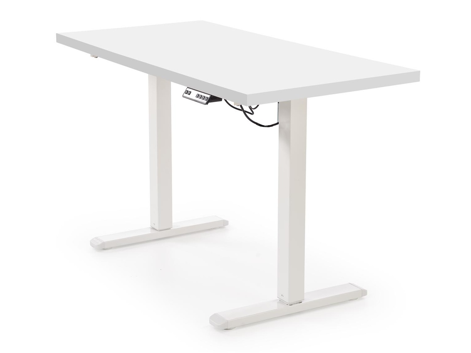 In hoogte verstelbaar bureau Houston 1942 (Wit)