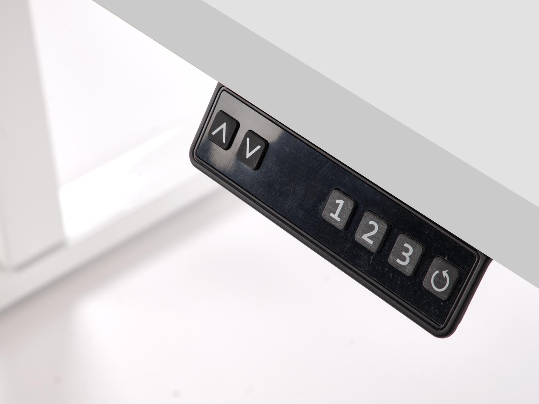 In hoogte verstelbaar bureau Houston 1942 (Wit)