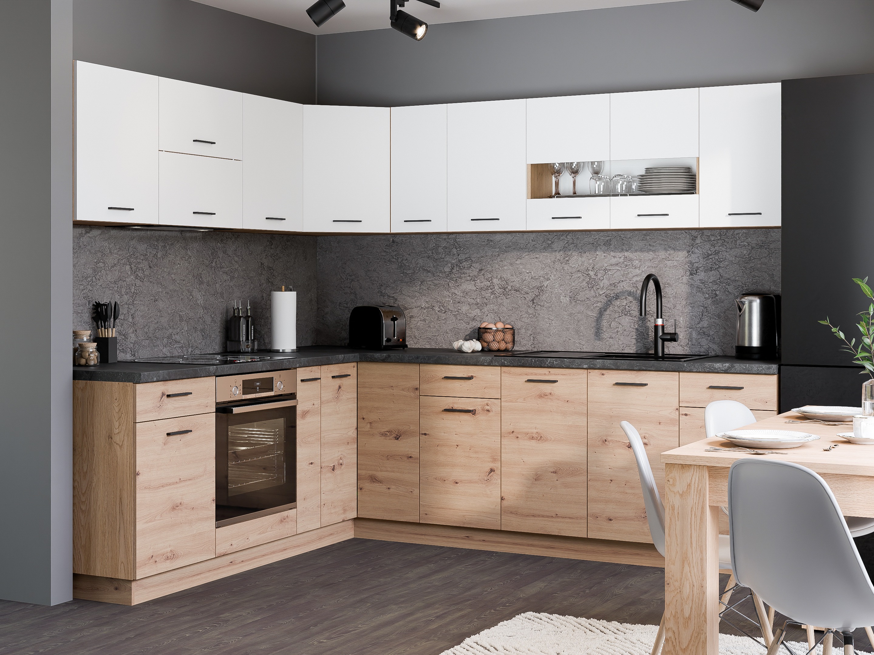 Modulaire wandkast Ati 158