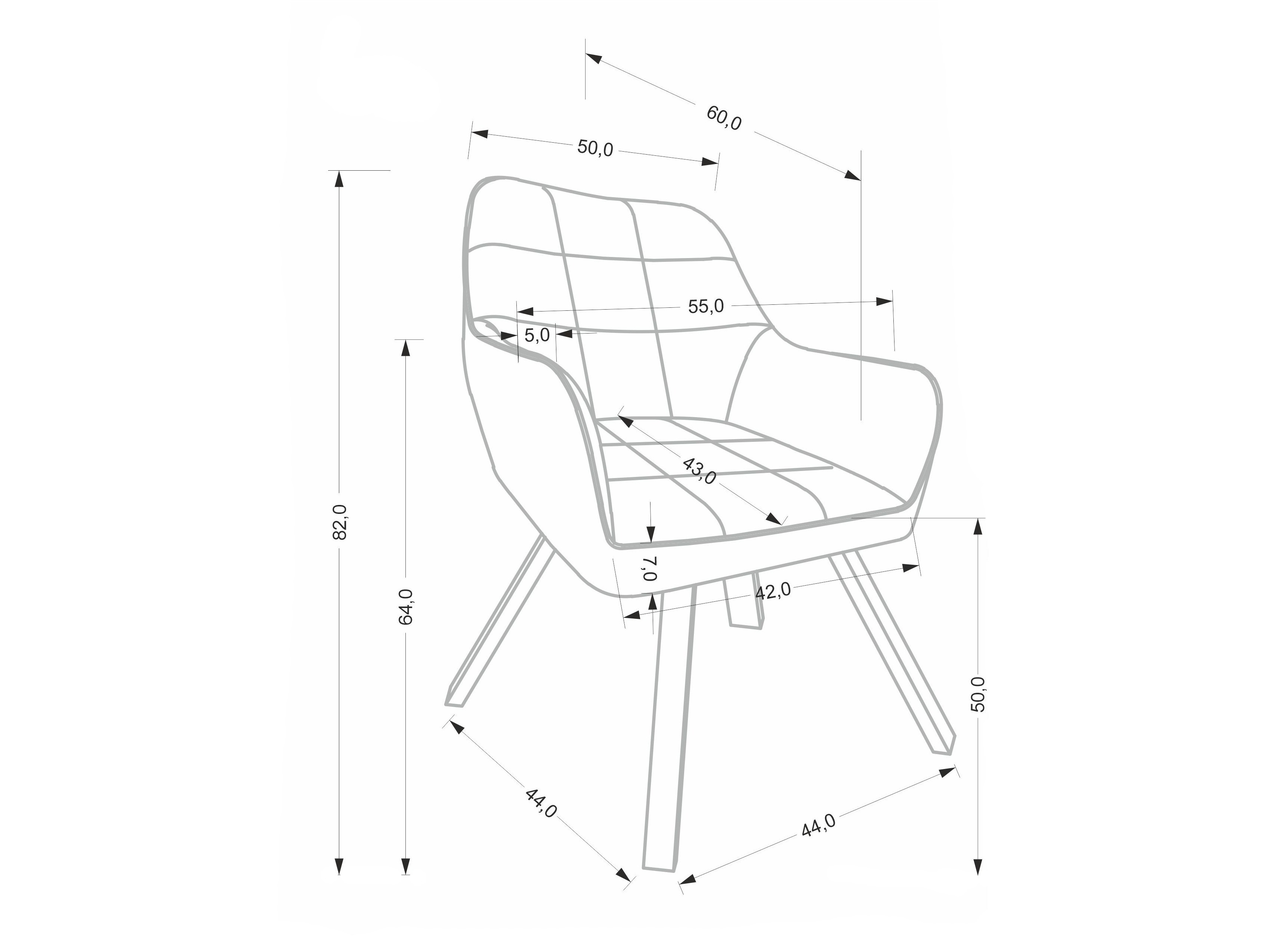 Stoel Houston 2070 (Zwart)
