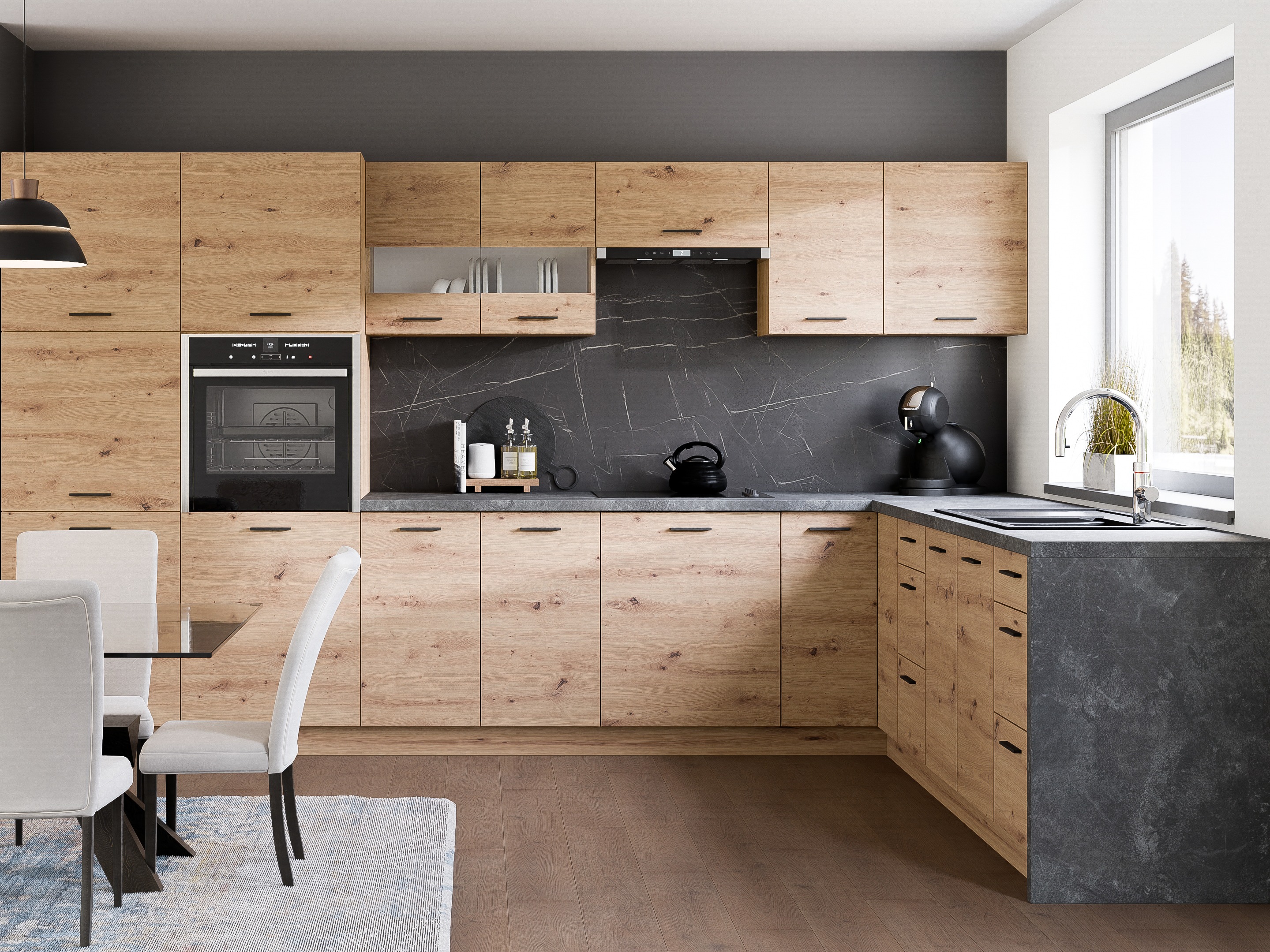 Modulaire wandkast Ati Artisan 116