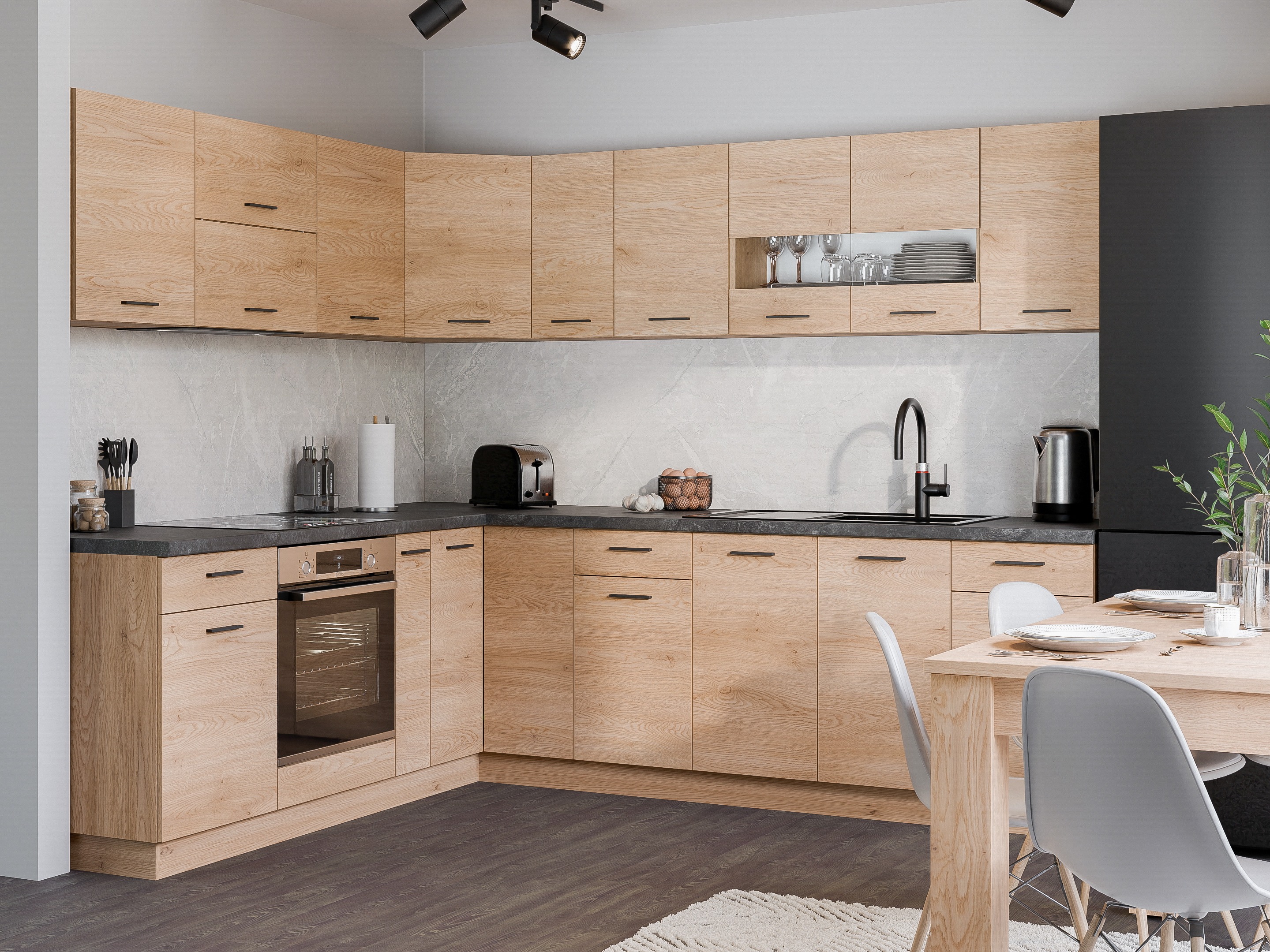 Modulaire wandhoekkast Ati Torro 111