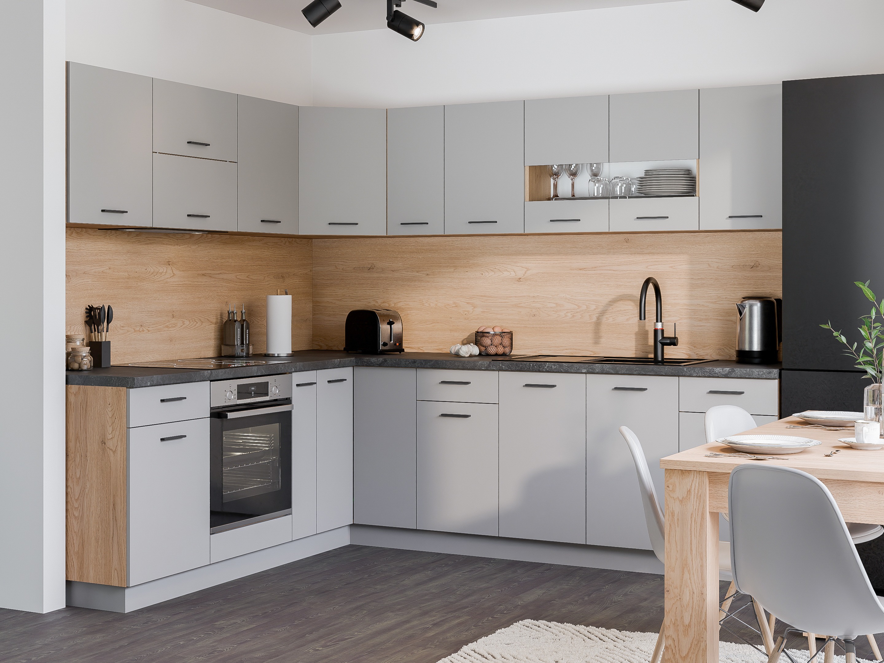 Modulaire wandkast Ati Grey 120