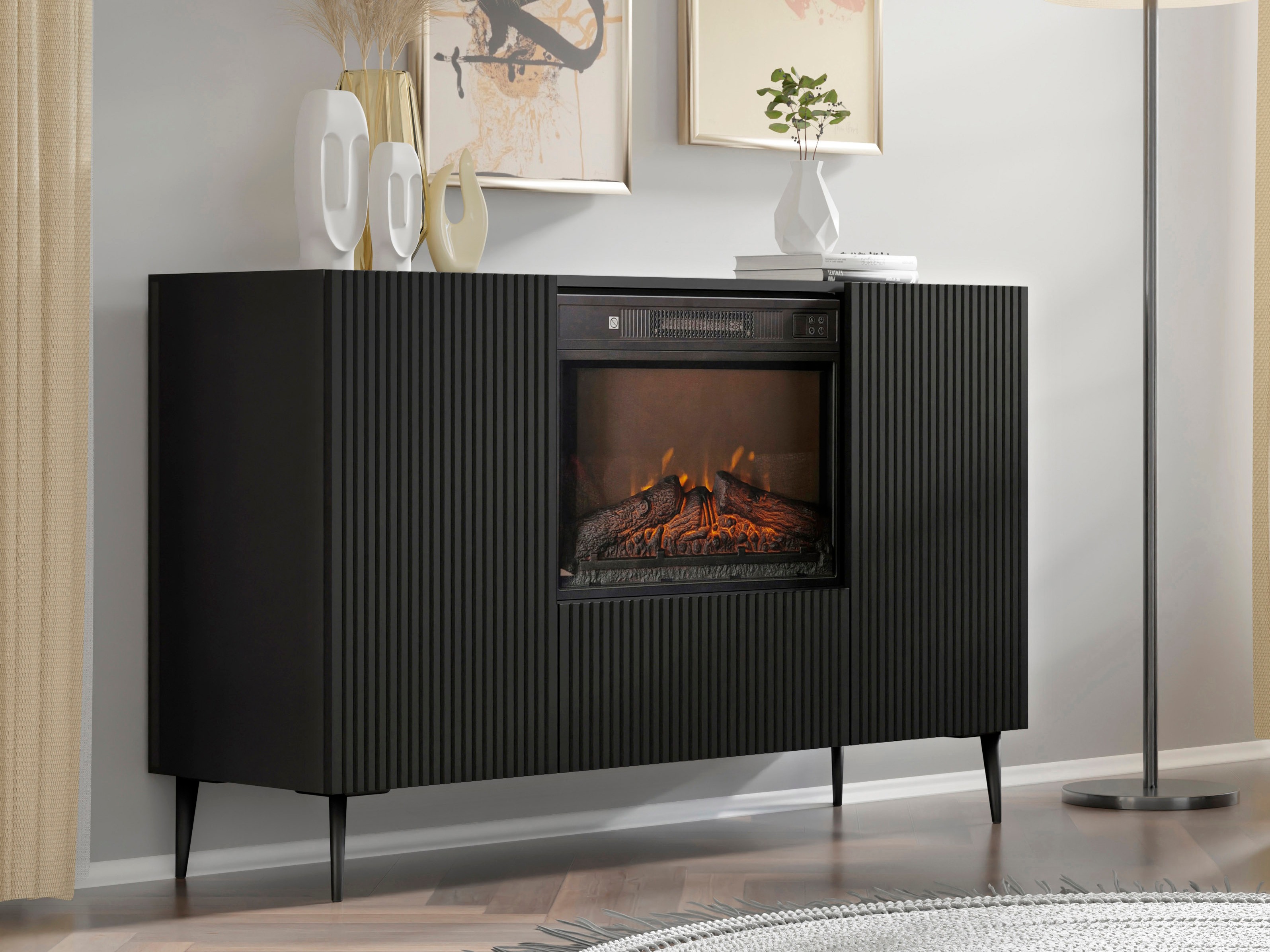 Dressoir Talsalu 112 (Zwart)