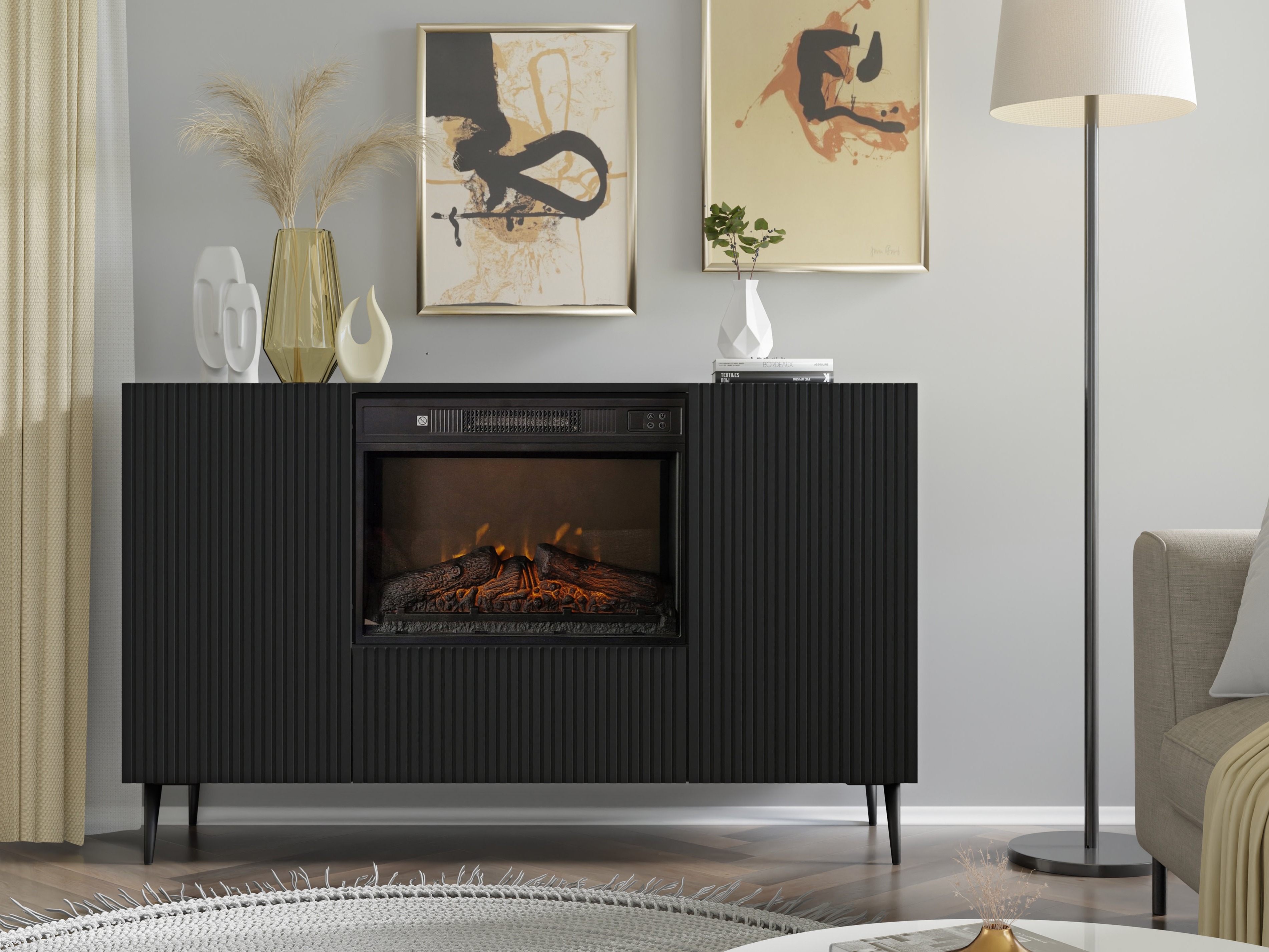 Dressoir Talsalu 112 (Zwart)