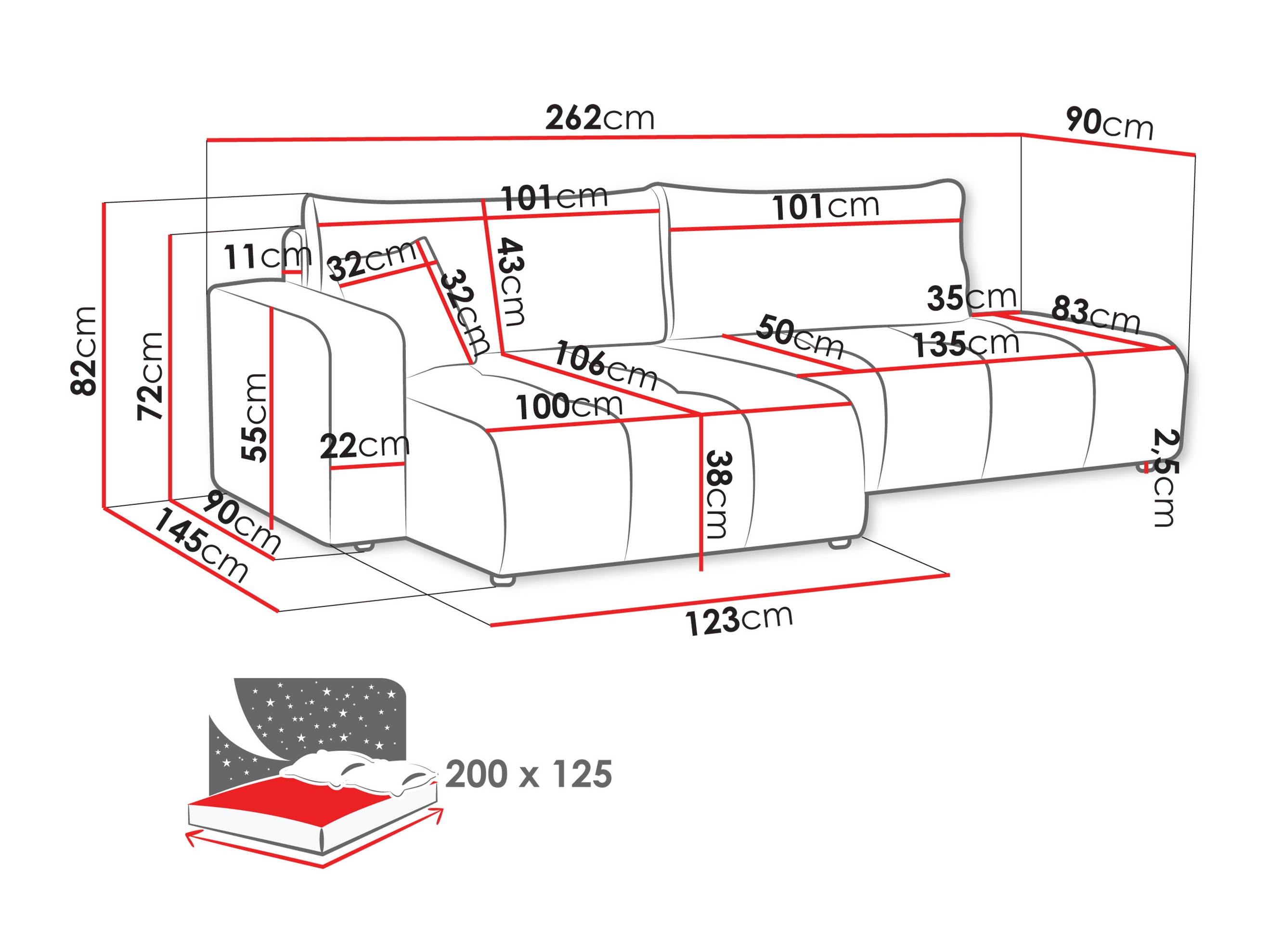 Hoekbank Comfivo 471 (Velo 636)
