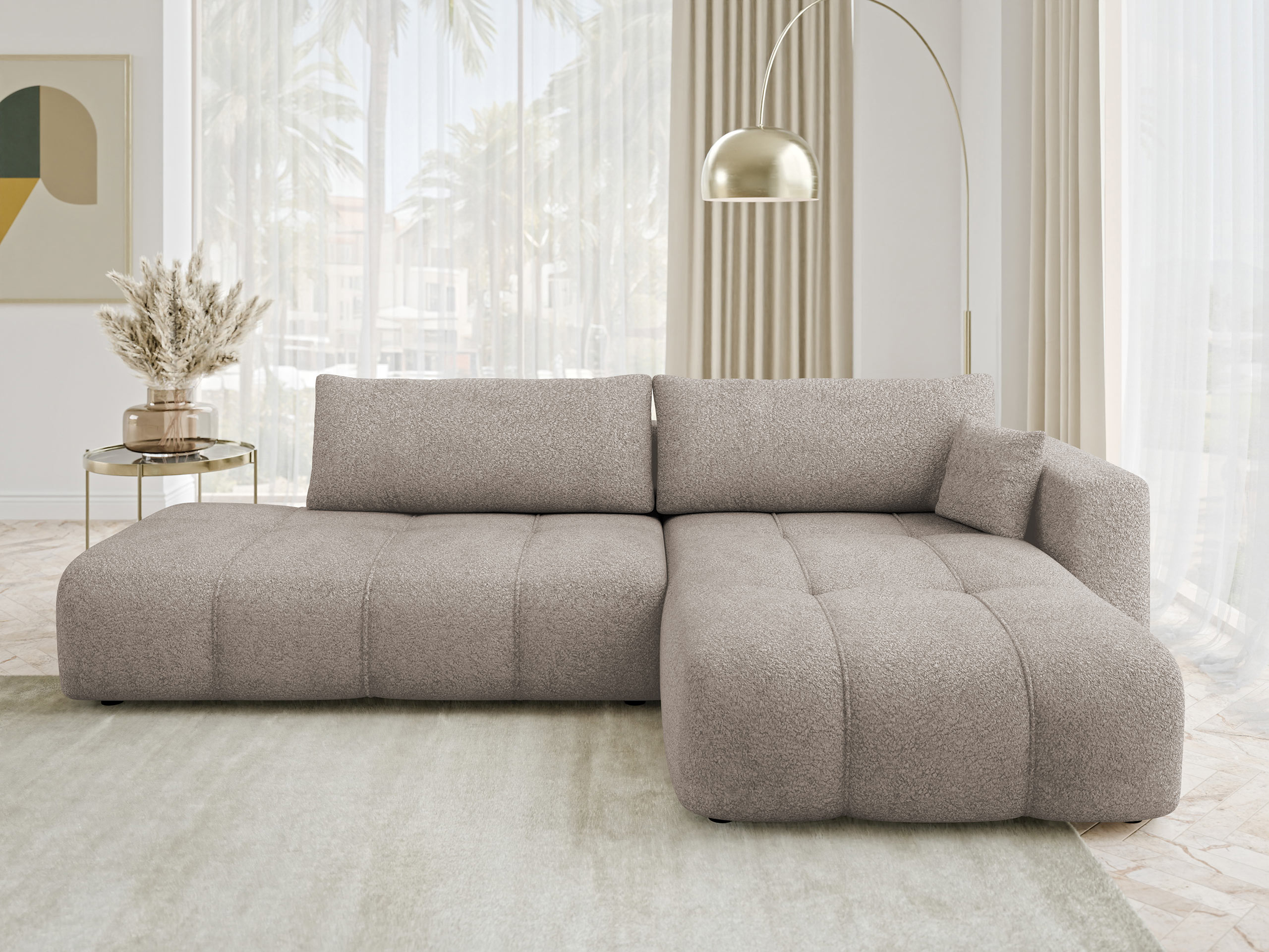 Hoekbank Comfivo Laurus III (Coral 50)