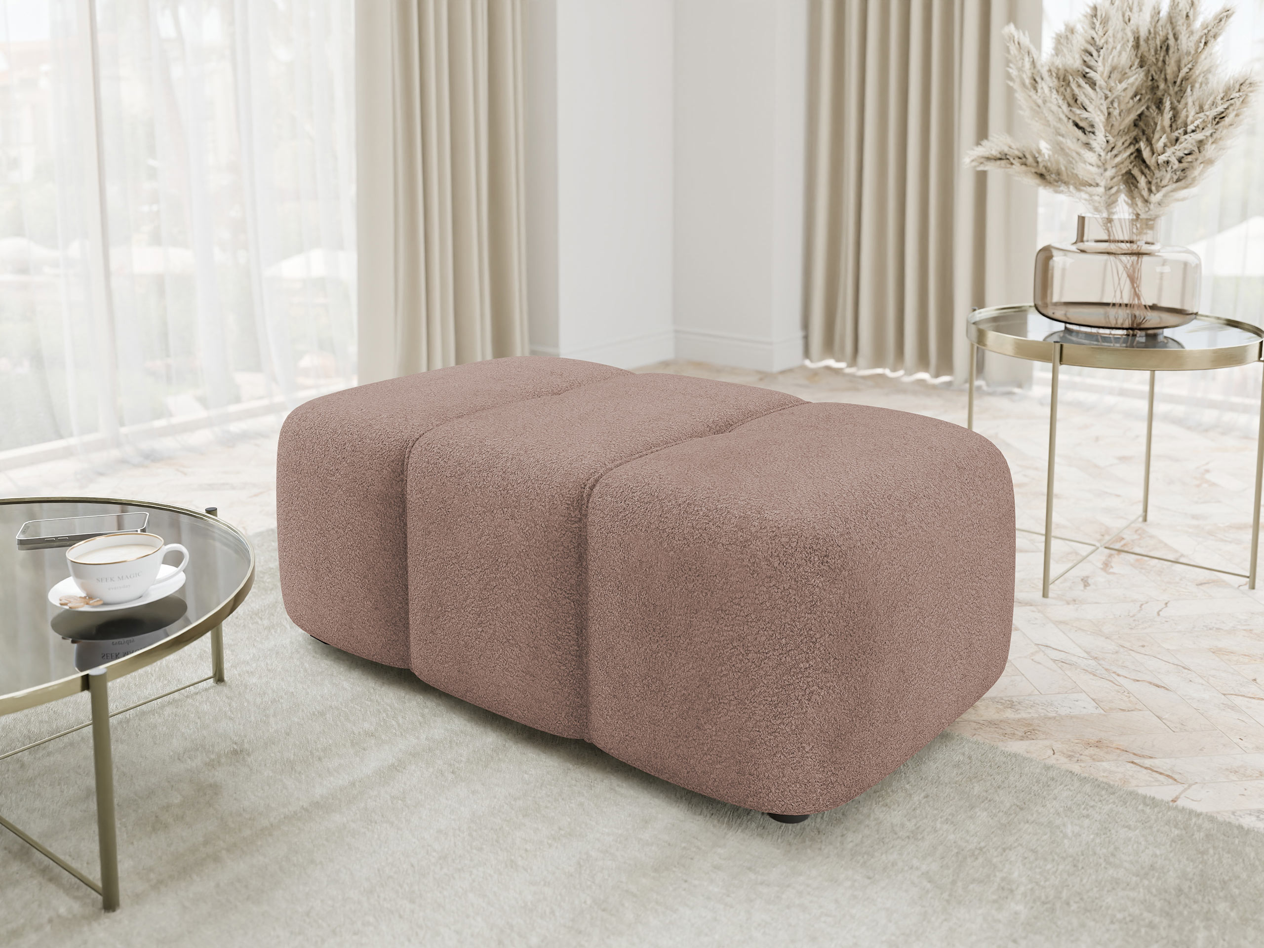 Gestoffeerde bank Comfivo 472 (Coral 45)