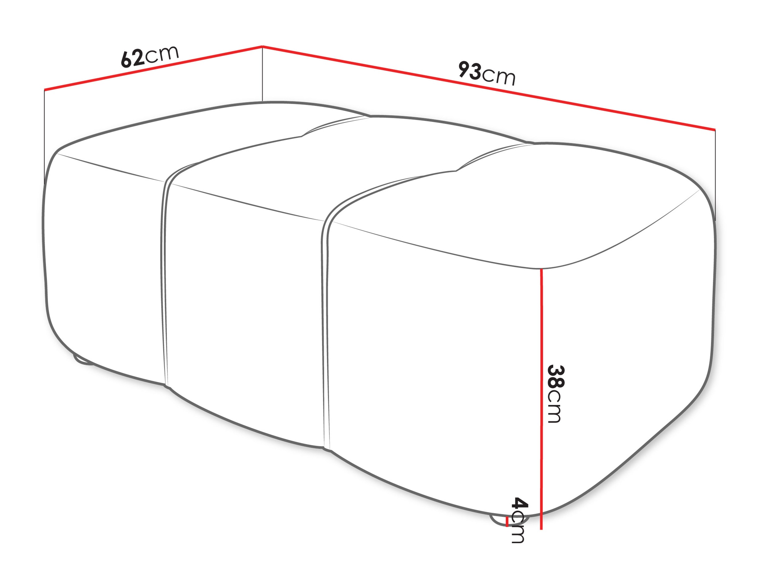 Gestoffeerde bank Comfivo 472 (Velo 621)