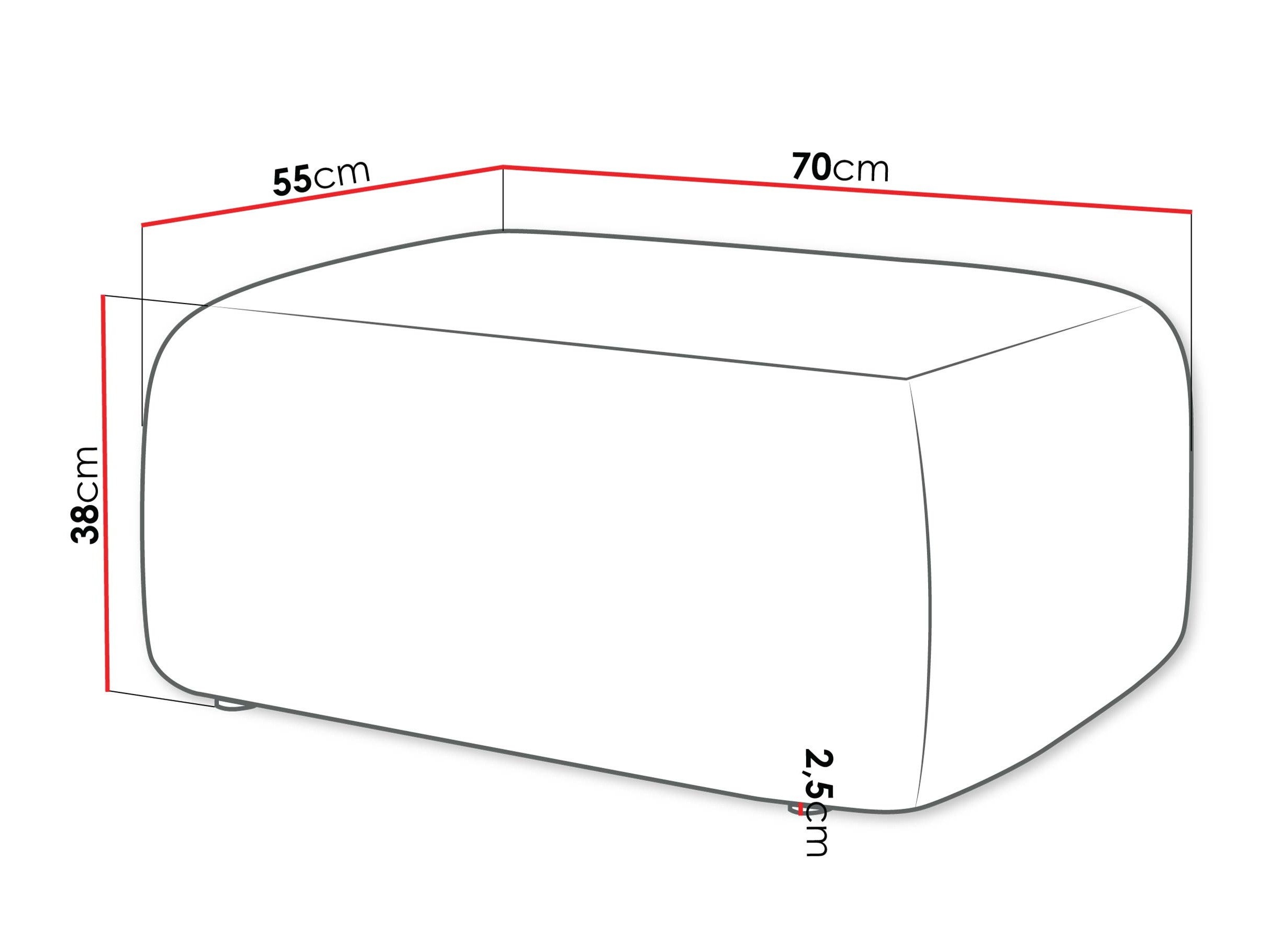 Poef Shelton 110 (Lima 27)