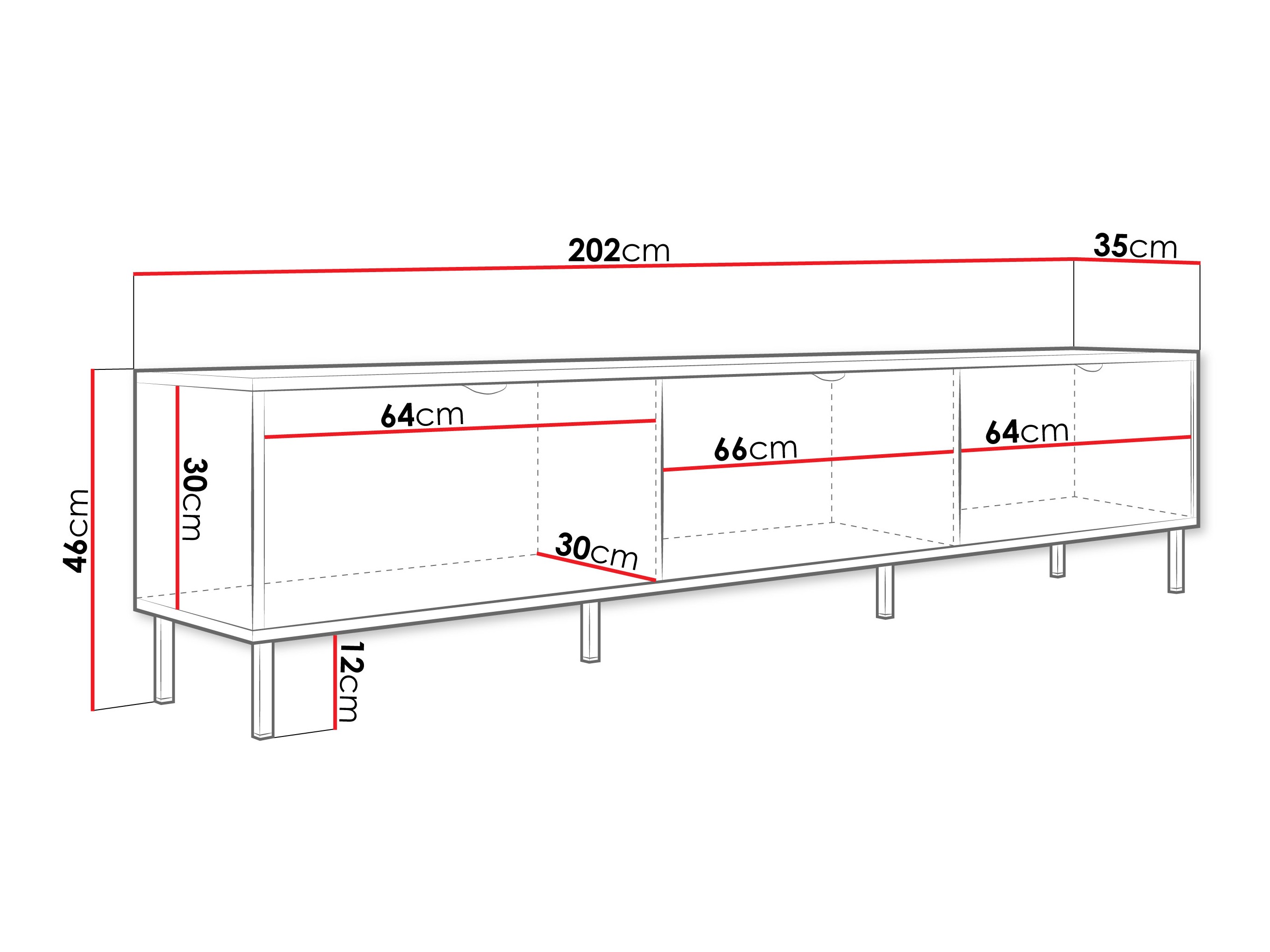 TV-meubel Comfivo Elblare I