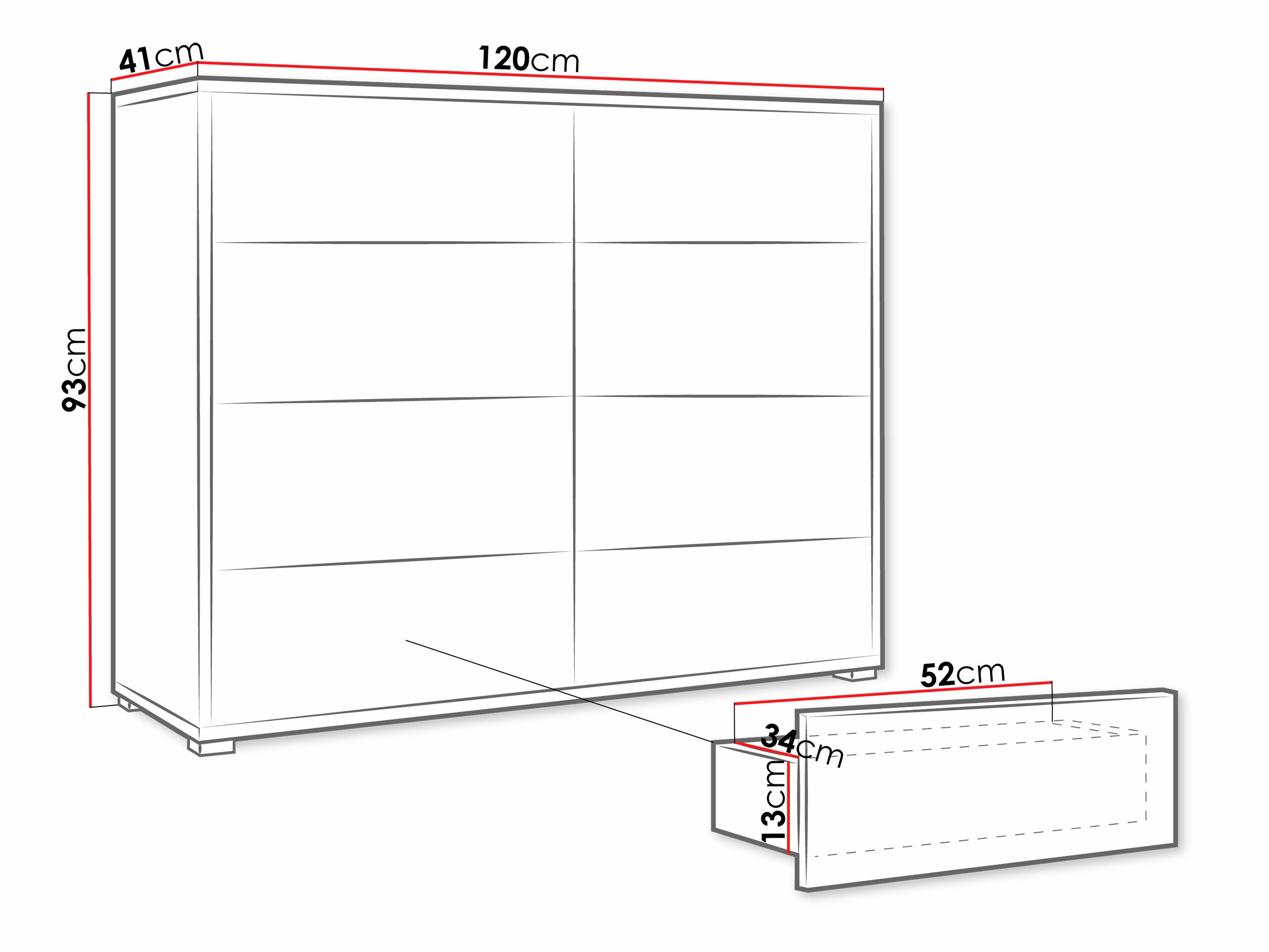 Ladekast Comfivo Fersoe 104 (Kasjmier)