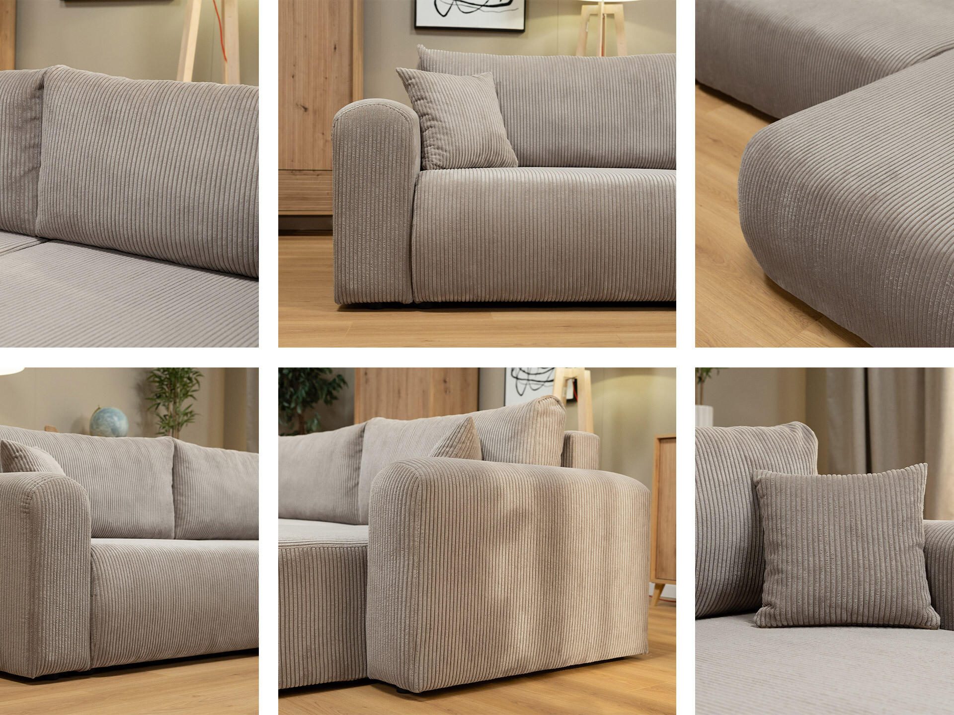 Hoekbank Shelton 109 (Poso 100)