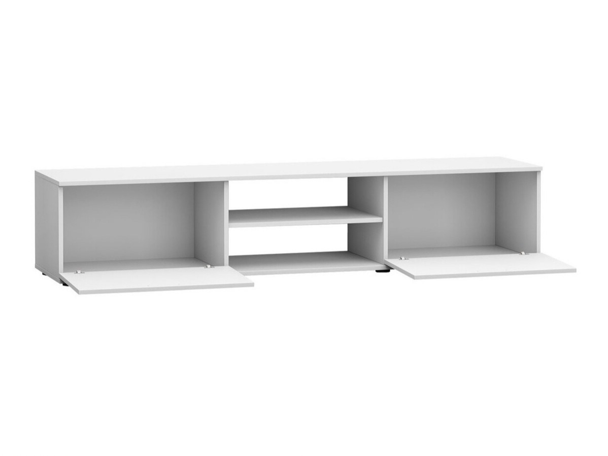 TV-meubel Tornola 101 (Zwart + Glanzend zwart)