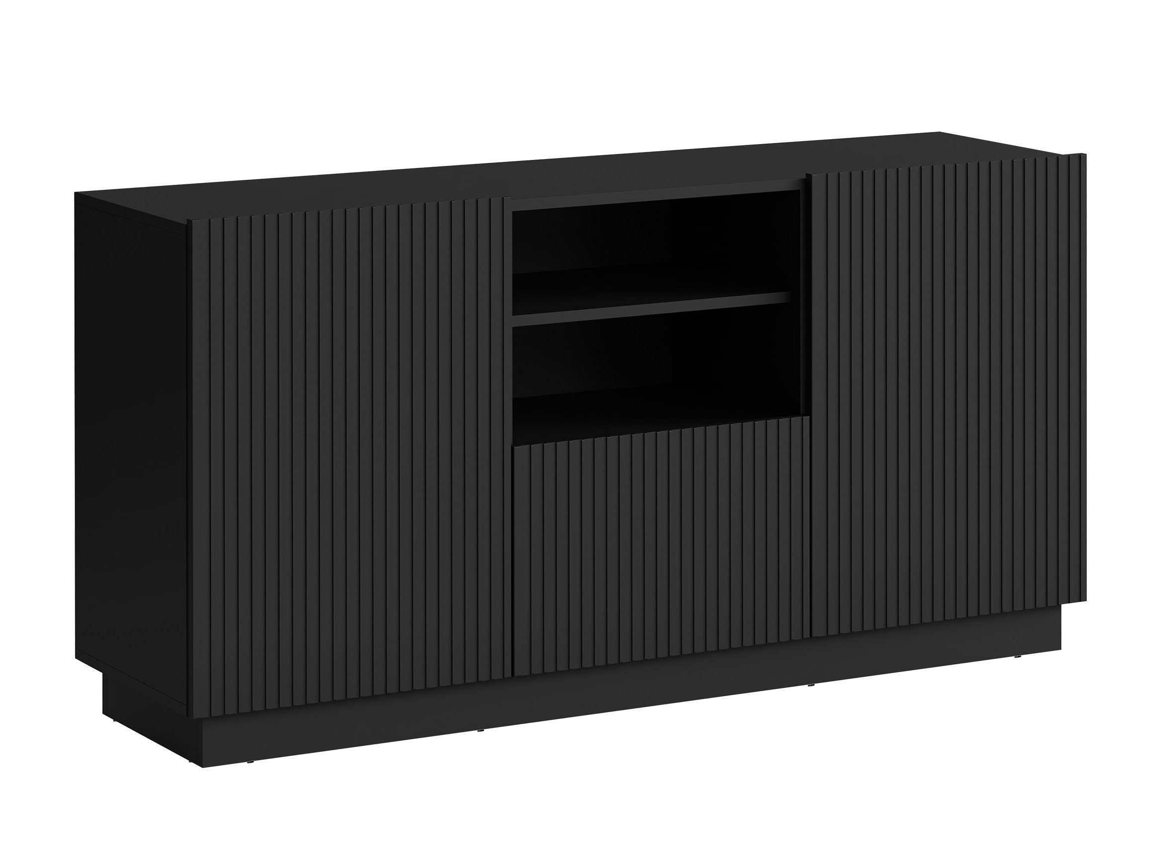 Ladekast Lusonu 100 (Zwart)