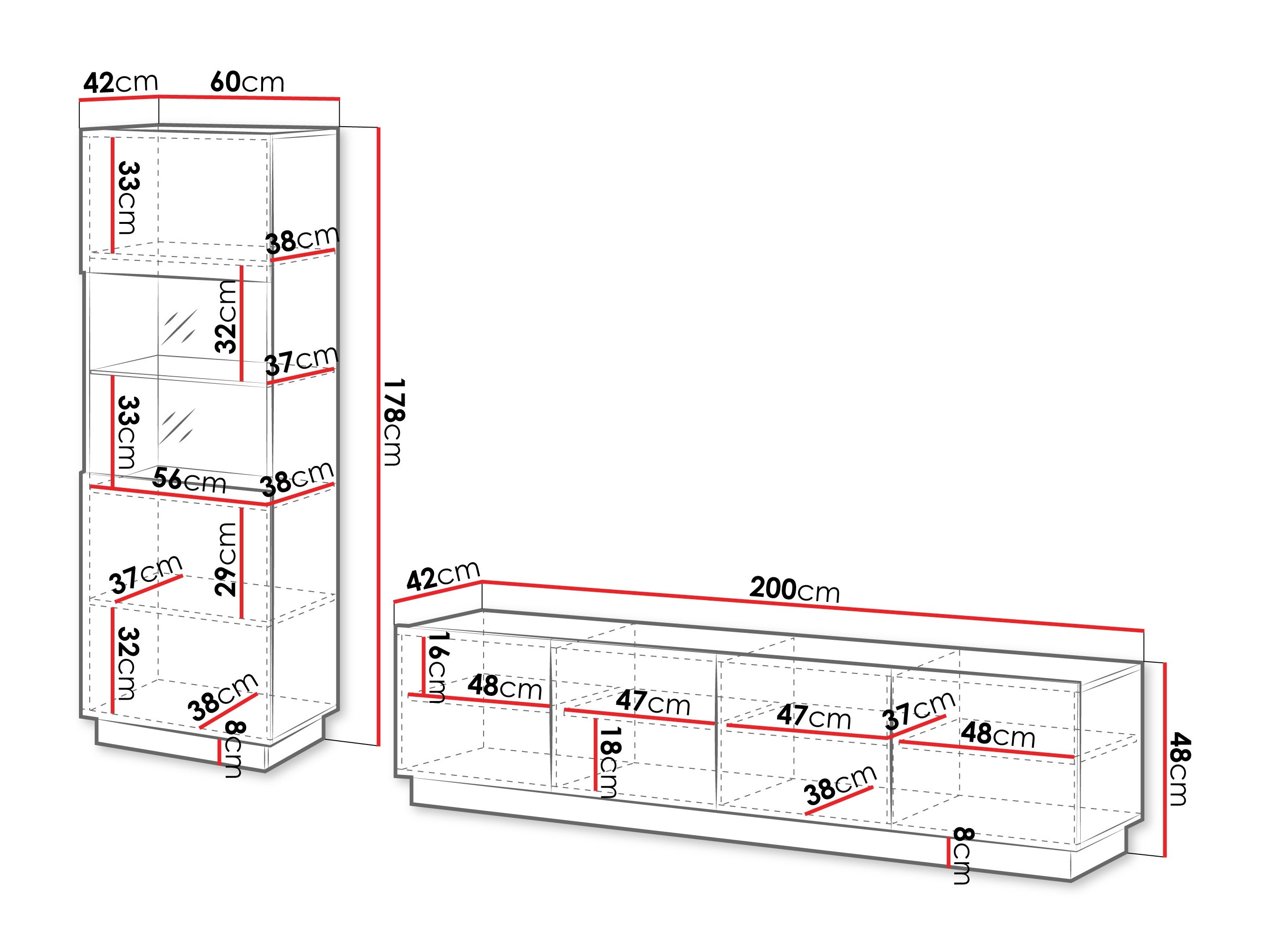 Woonkamerset Lingua (Wit)
