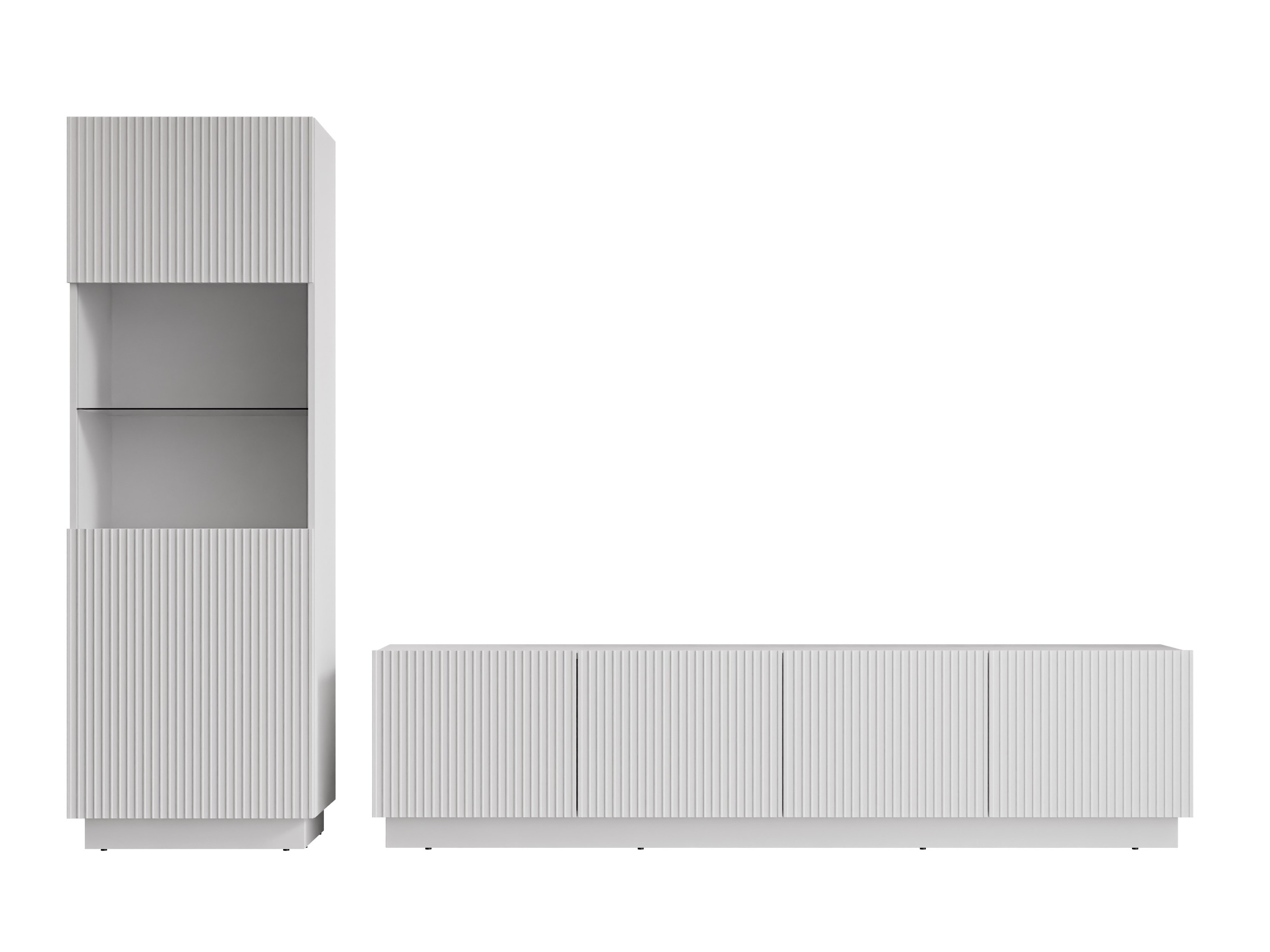 Woonkamerset Lusonu 107 (Wit)
