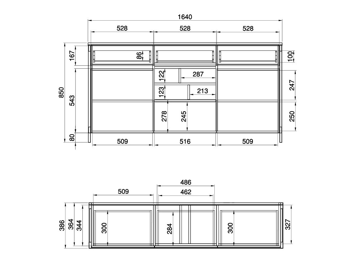 Thuiskantoorset Fermaru 116 (Stoffig groen + Eiken)