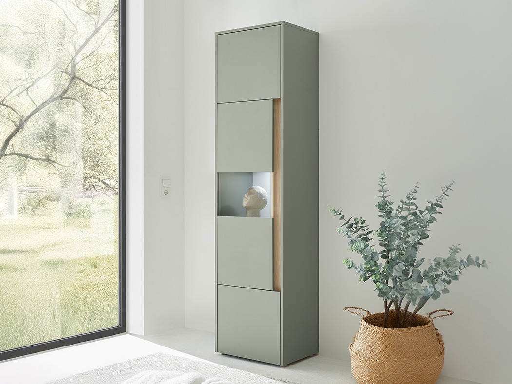 Boekenkast Elbsori 100 (Groen + Eiken)