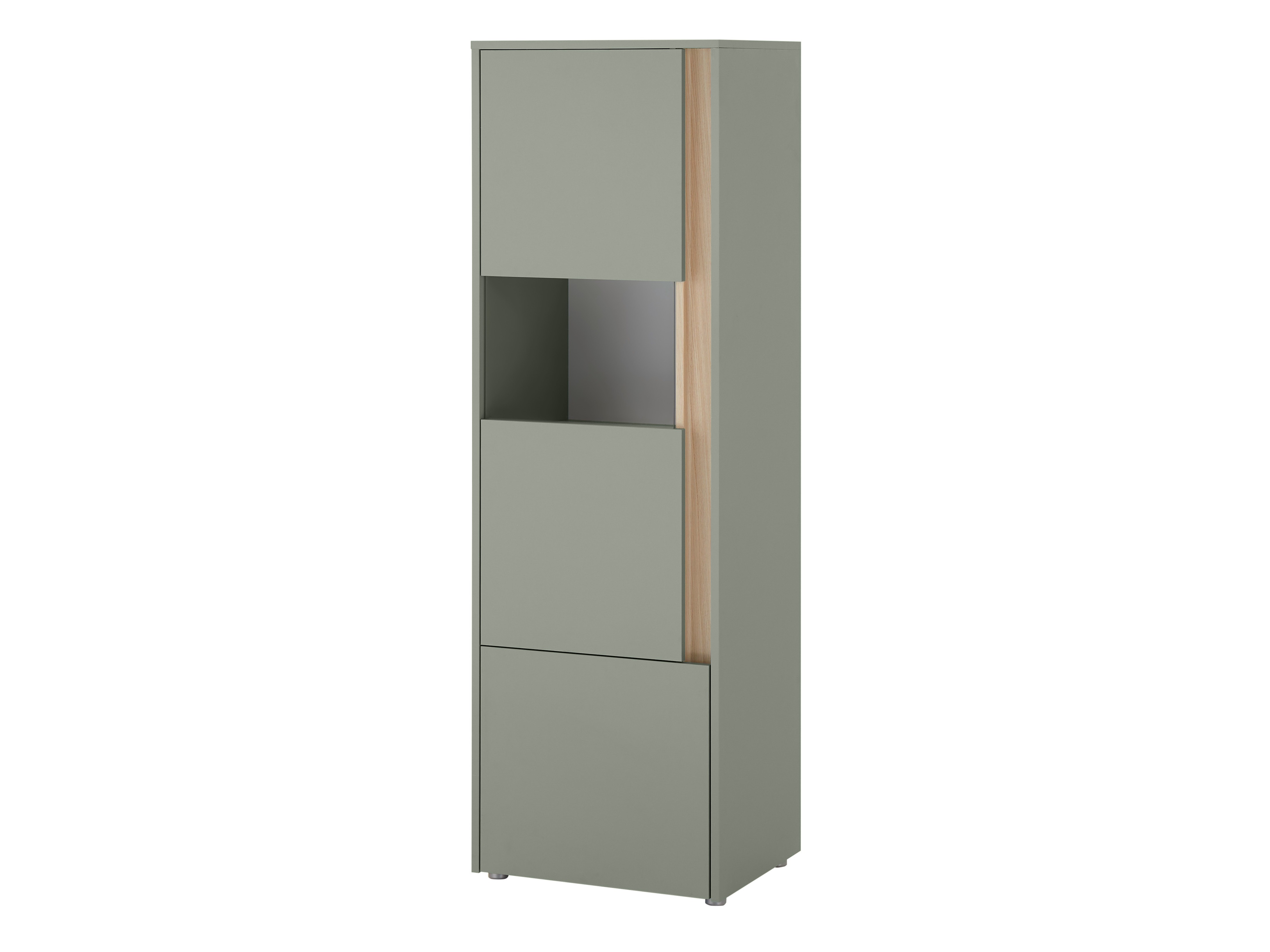 Boekenkast Elbsori 102 (Groen + Eiken)