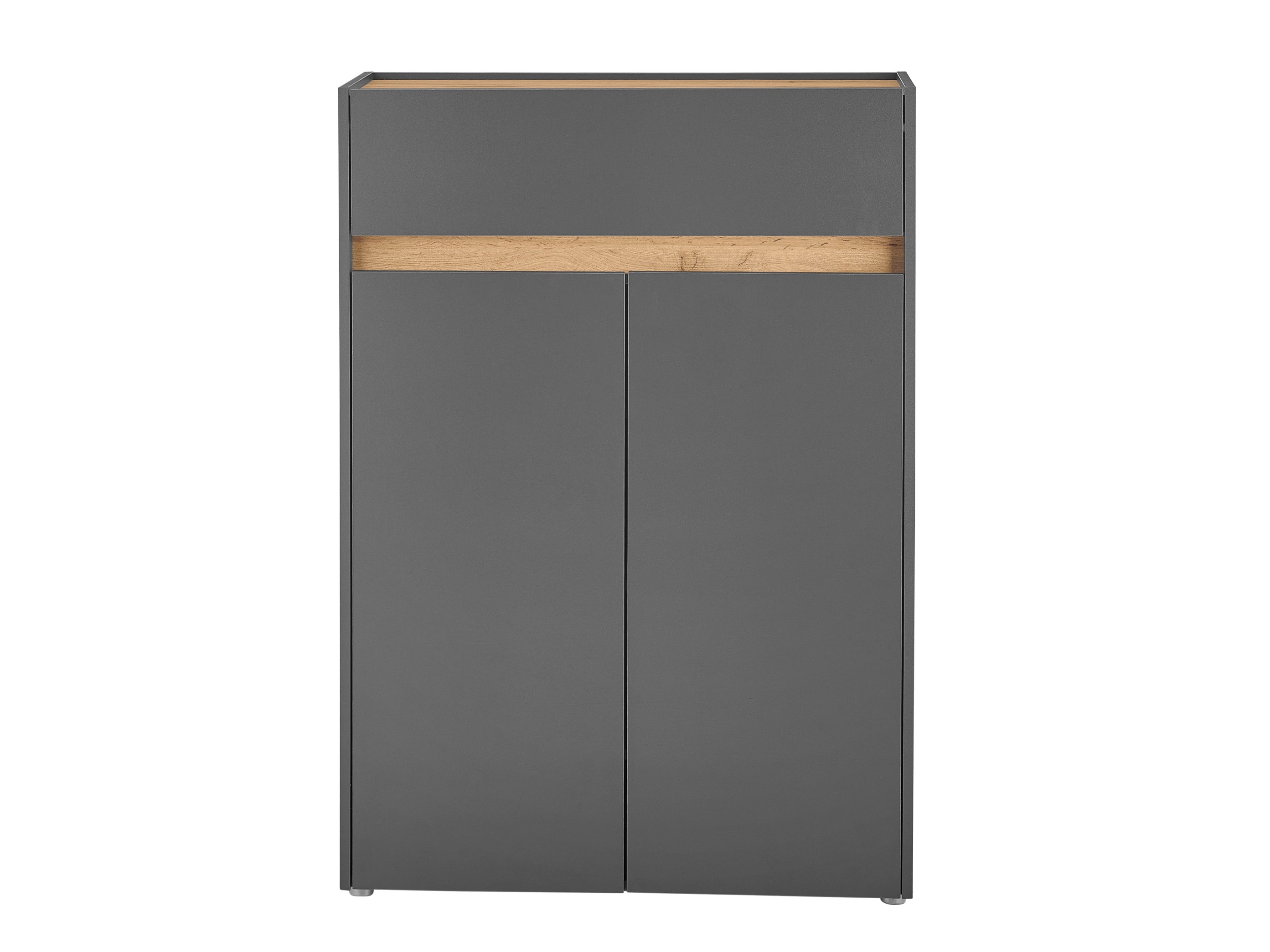 Schoenplank Elbsori 173 (Antraciet + Wotan eik)