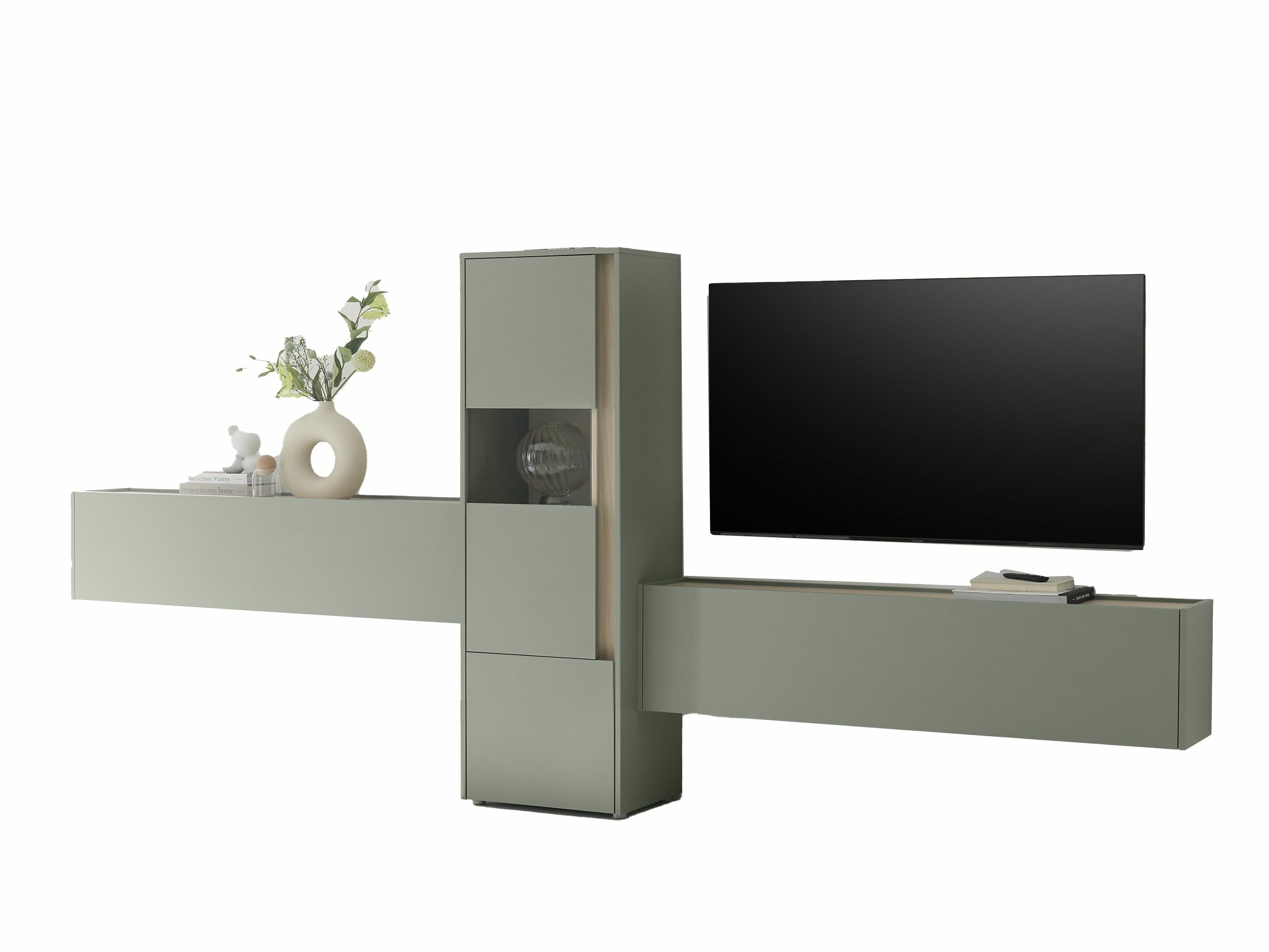 Woonkamerset Elbsori 122 (Groen + Eiken)