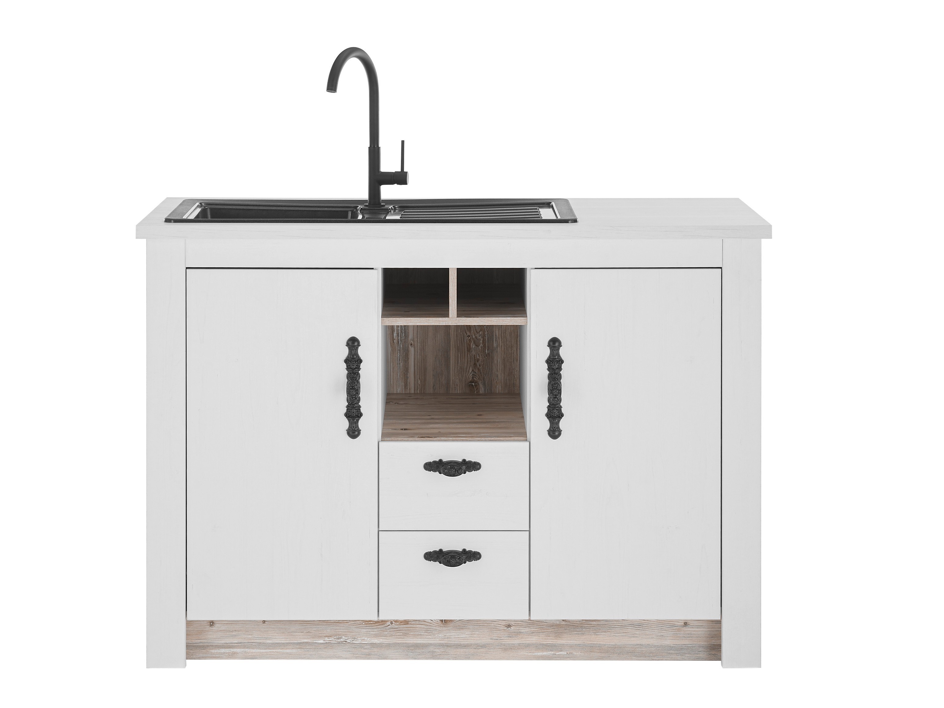 Modulaire kast met lade en deuren Flora 100