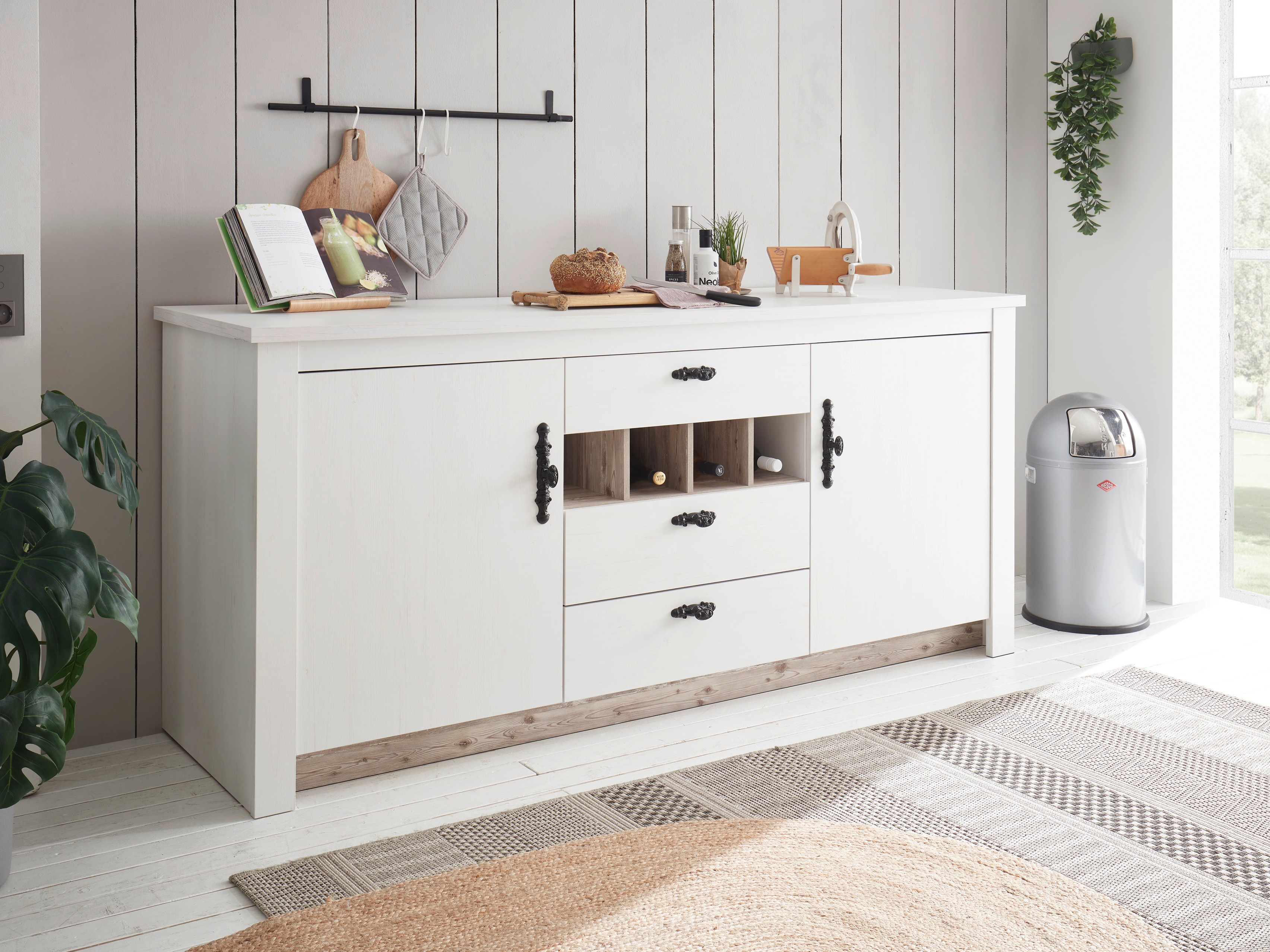 Modulaire kast met lade en deuren Flora 101