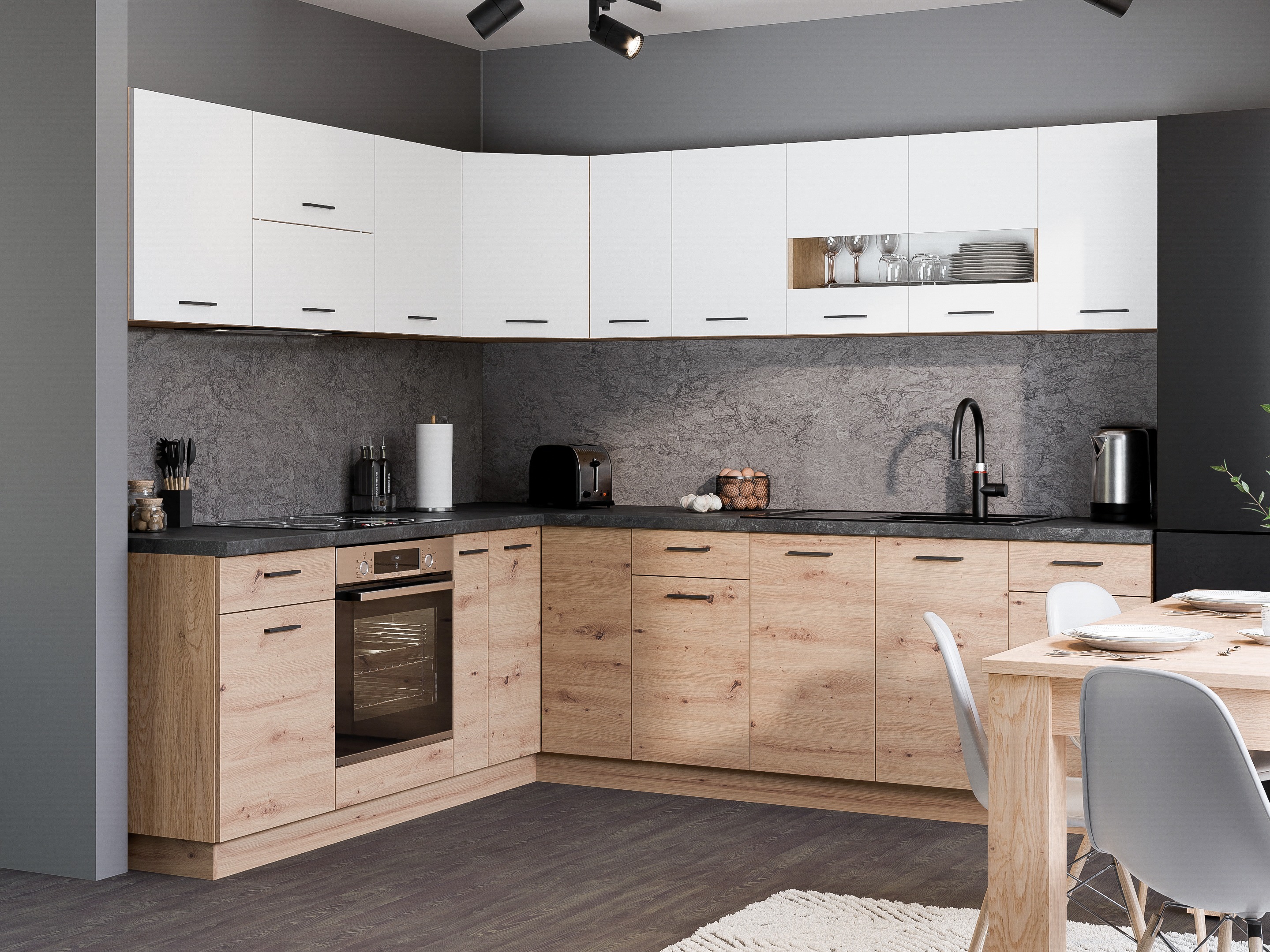 Modulaire keukenset Ati White Artisan 100