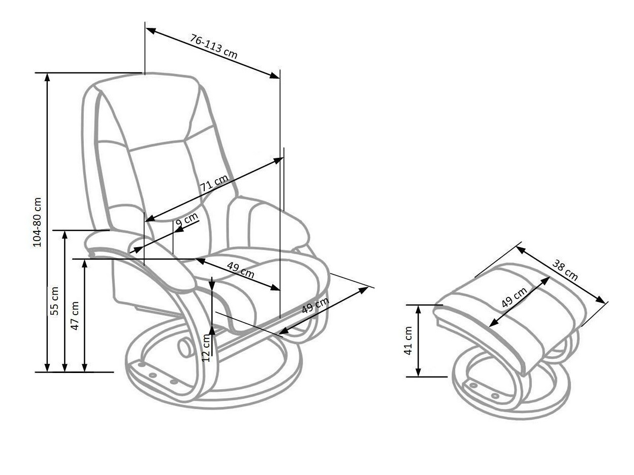 Fauteuil Houston 573 (Beige)