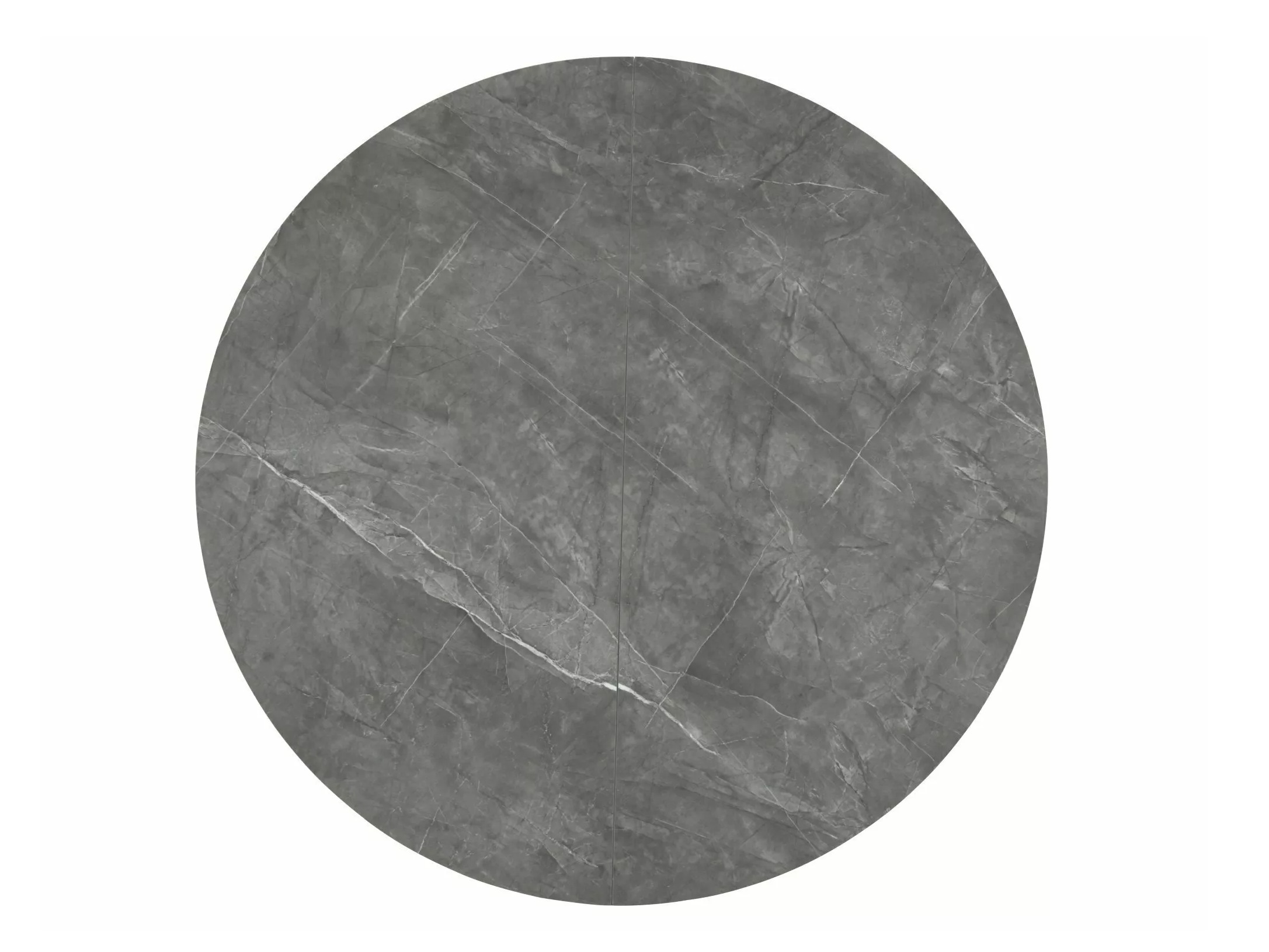Tafel Detroit 920 (Grijs marmer + Zwart)