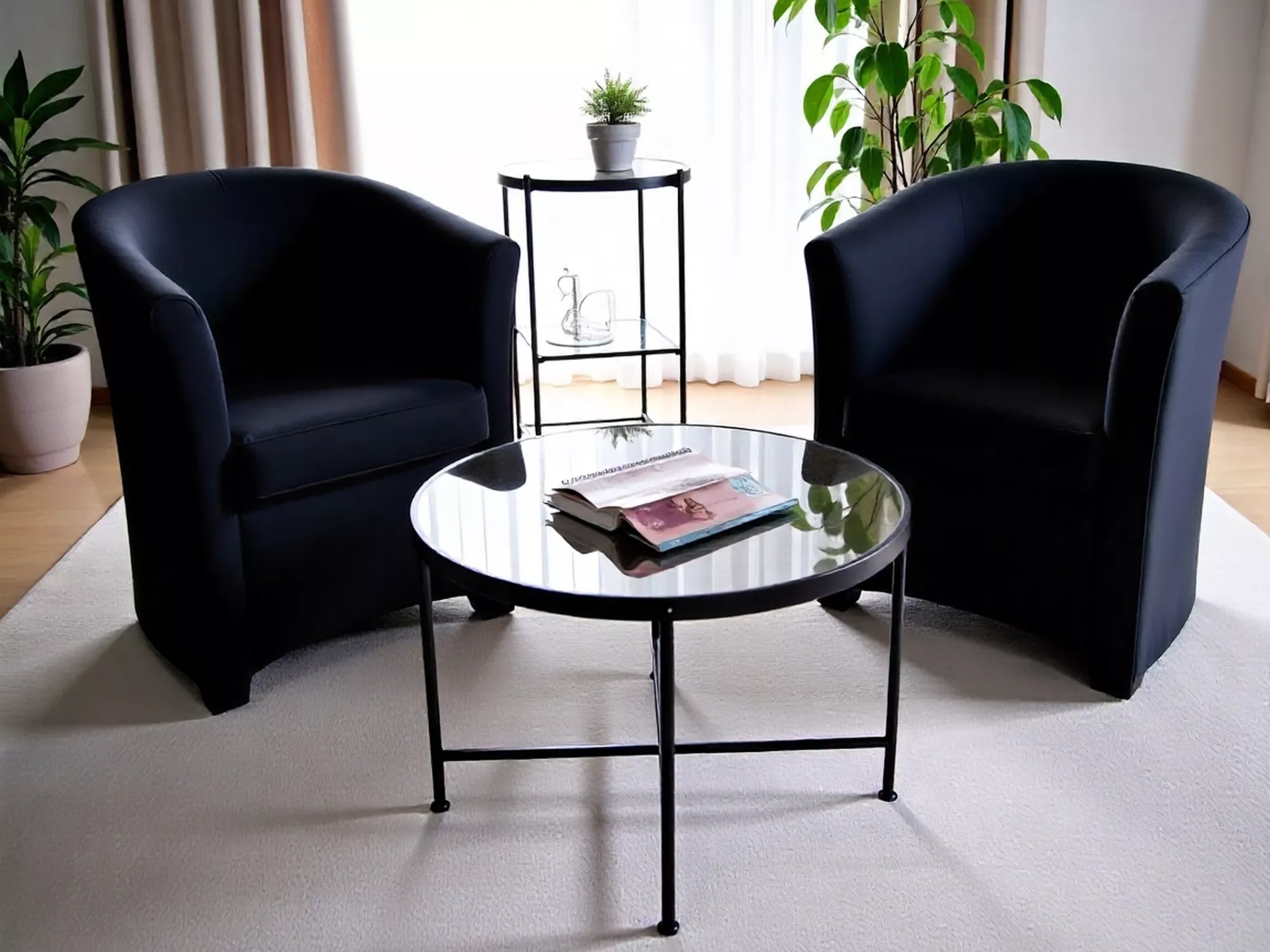 Fauteuil Detroit 924 (Zwart)
