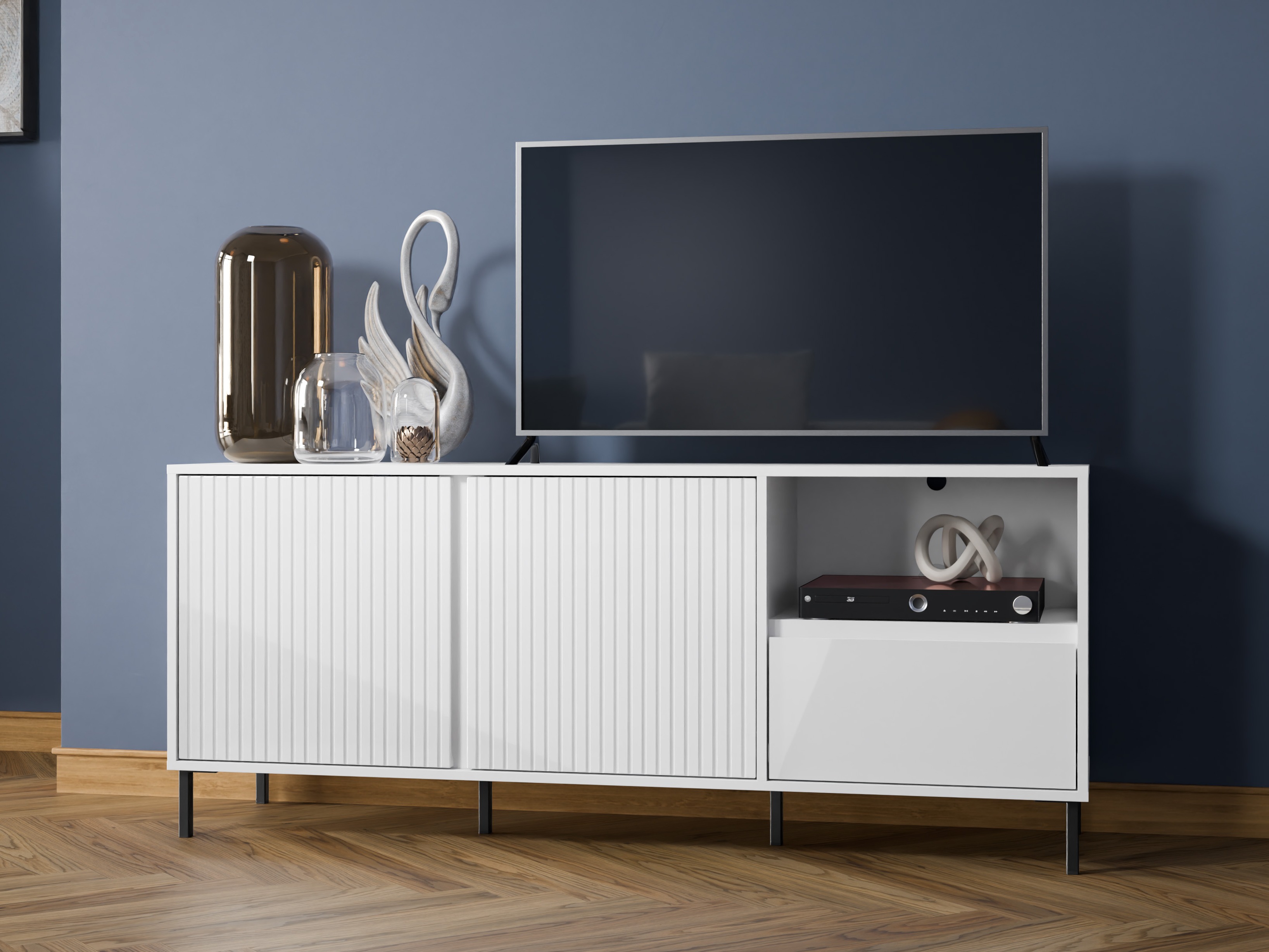 TV-meubel Ruvrevi 100 (Wit)