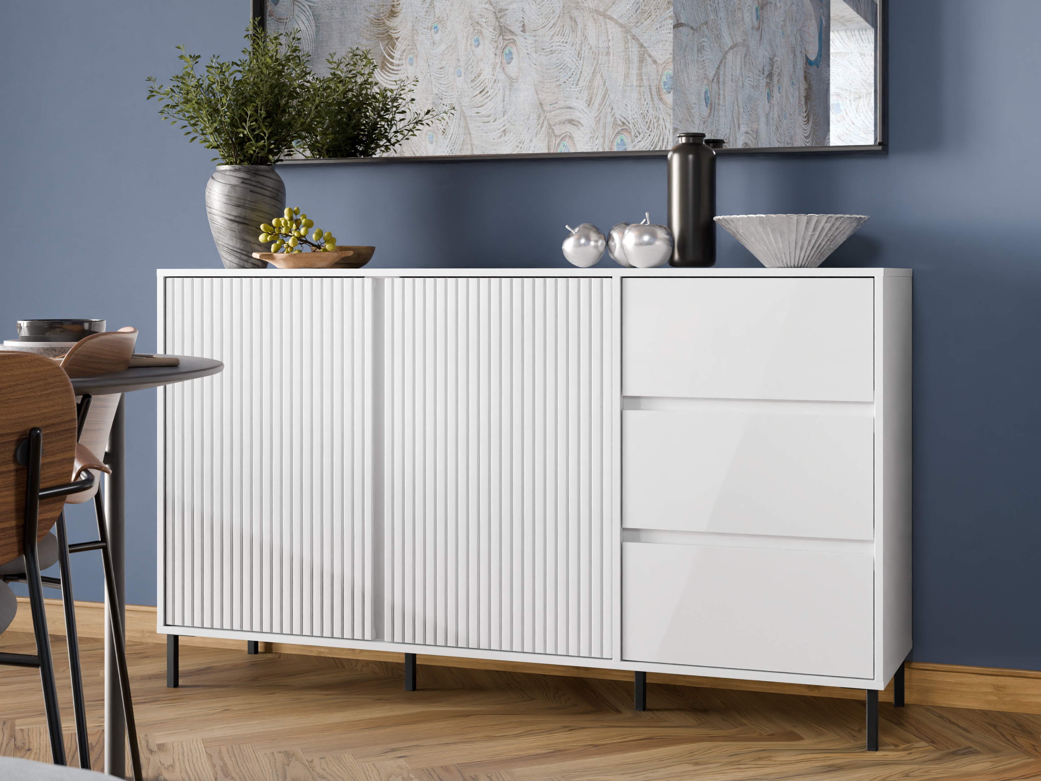 Ladekast Ruvrevi 102 (Wit)