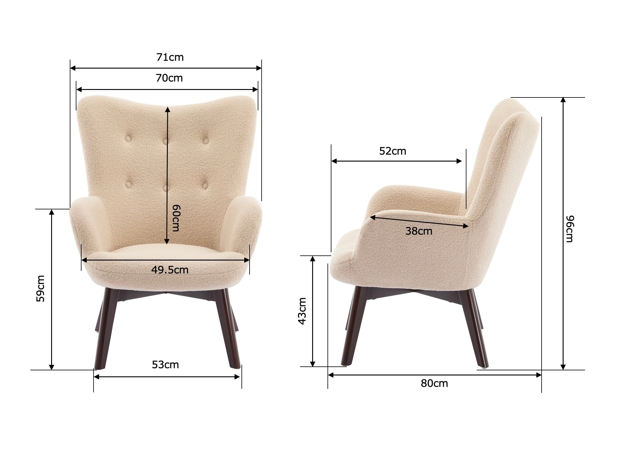 Fauteuil Comfivo Arista