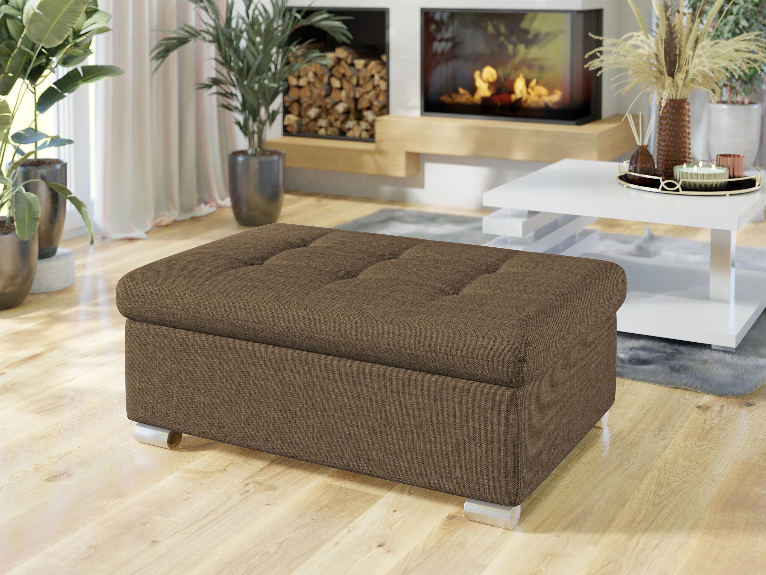 Gestoffeerde hocker Comfivo 118 (Lux 03)