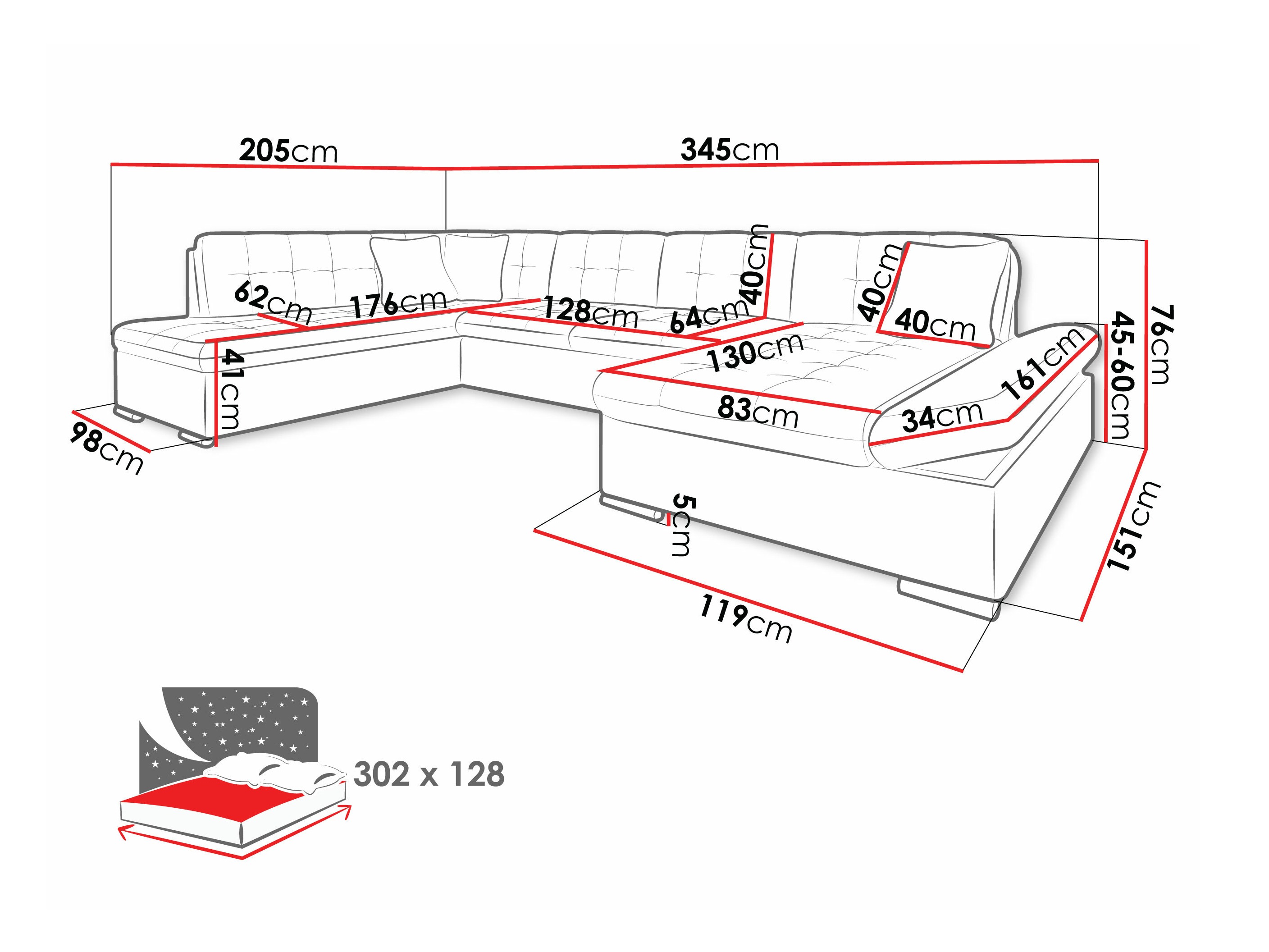 Hoekbank Comfivo 149 (Soft 011 + Lux 06 + Lux 05)