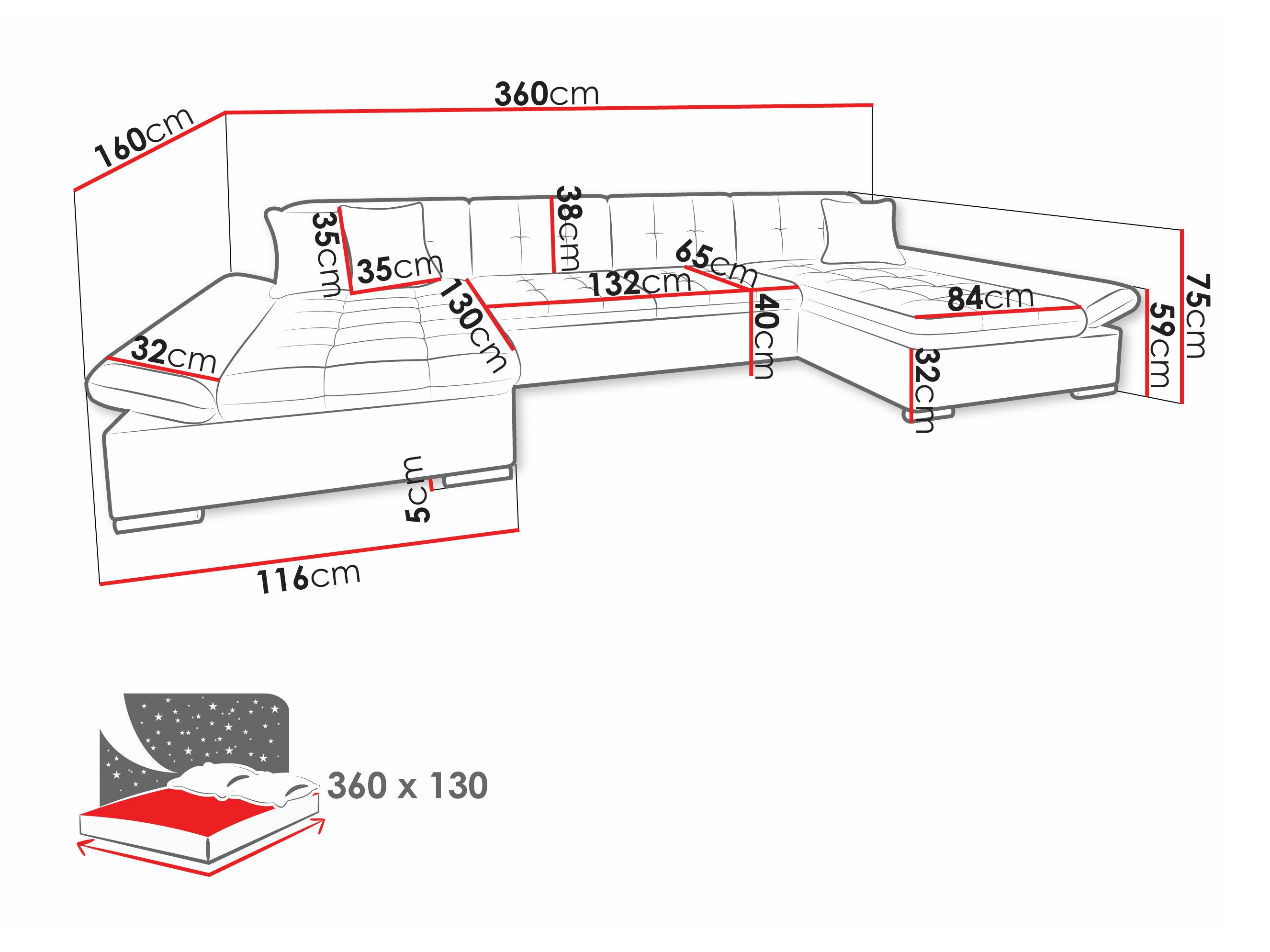 Hoekbank Comfivo Ficus II (Magni 206.02)