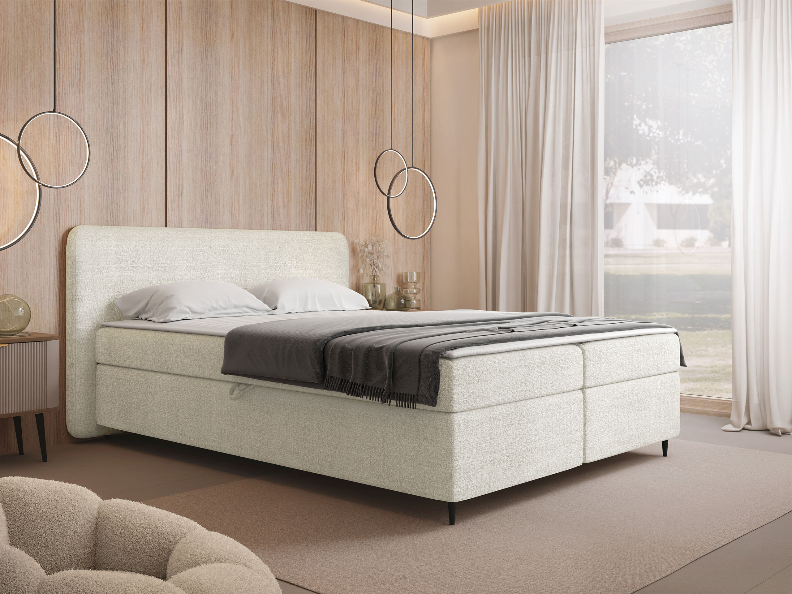 Boxspring Stonecrest 108 (Taro 01)