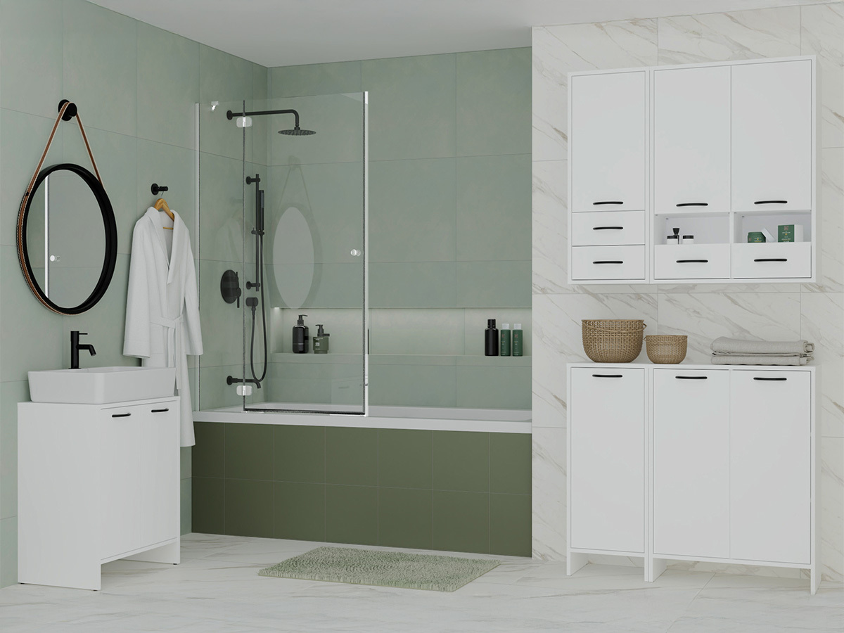 Wand badkamermeubel Servou 105