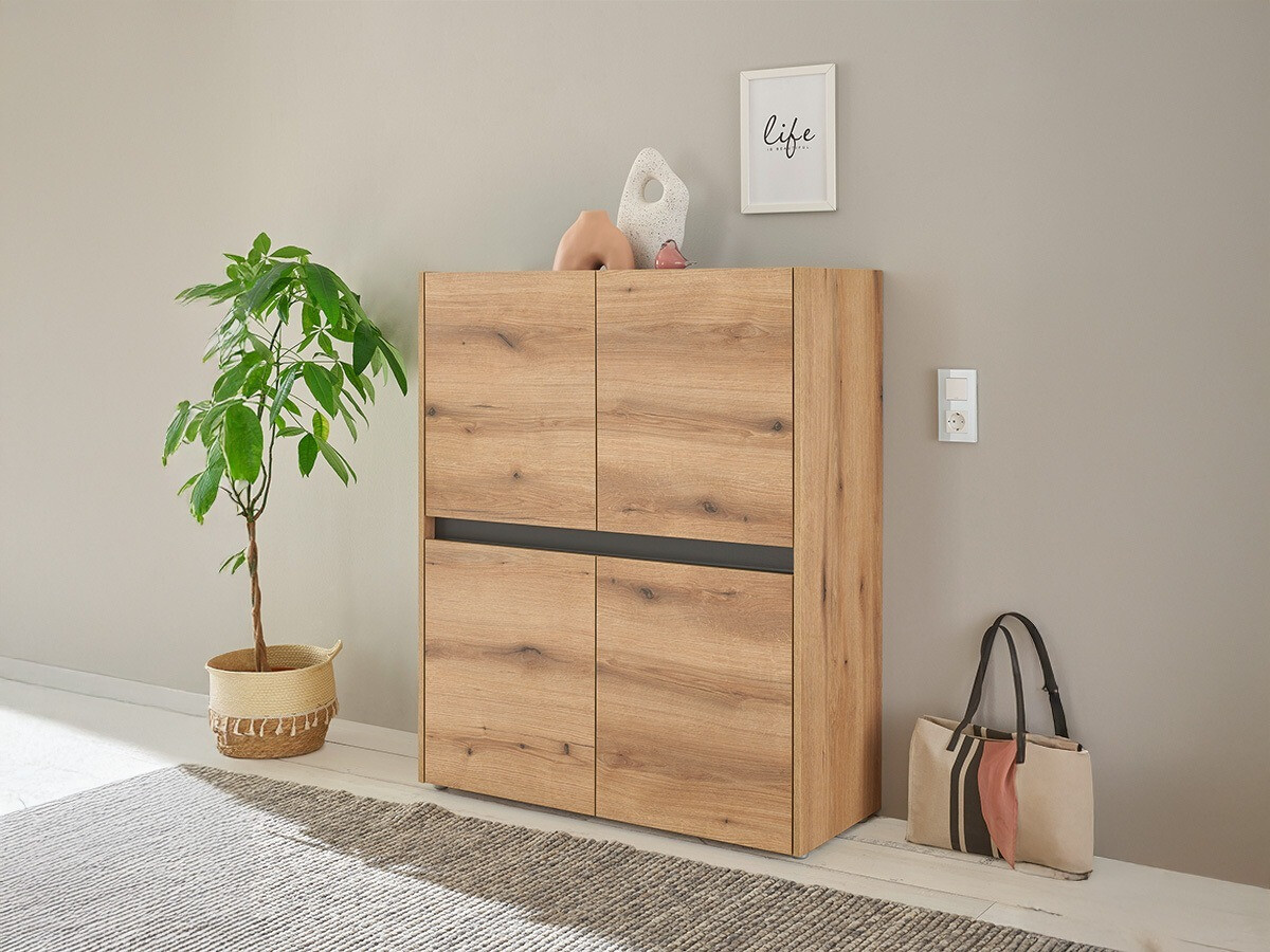 Dressoir Elbsori 111 (Eiken + Antraciet)
