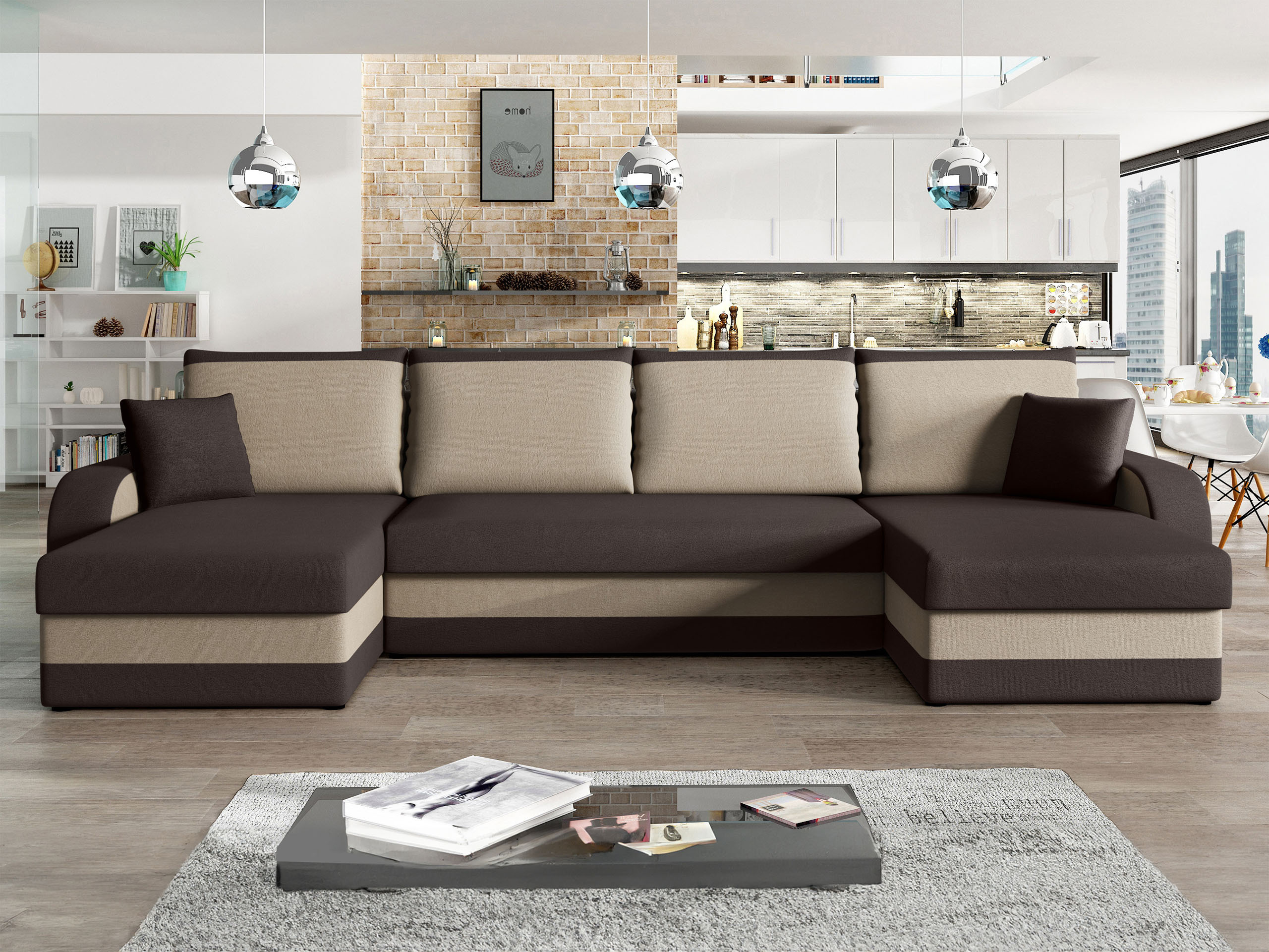 Hoekbank Comfivo Melissa IV (Alova 68 + Alova 07)