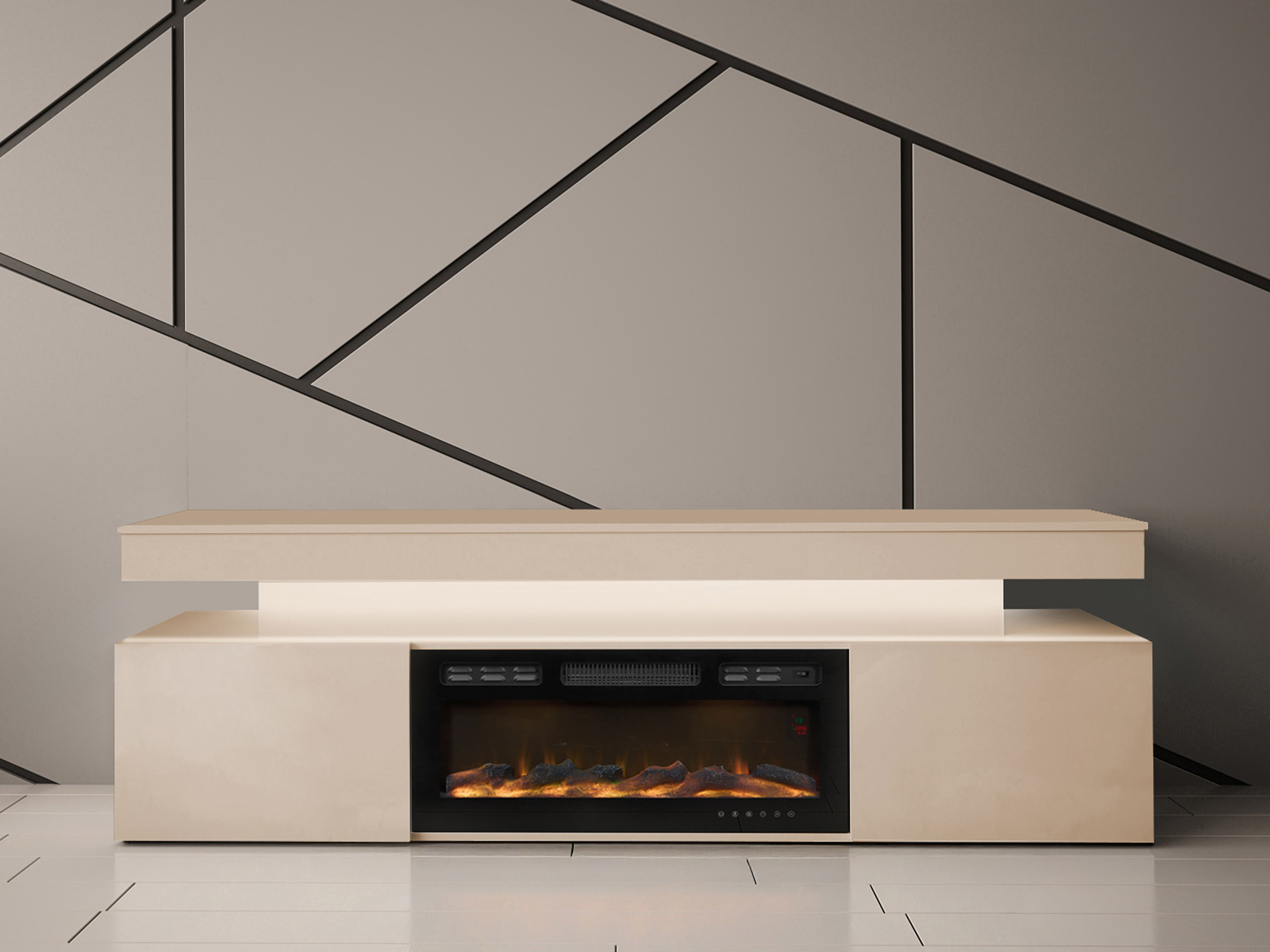 TV-meubel Monfero 104 (Lichtbruin)