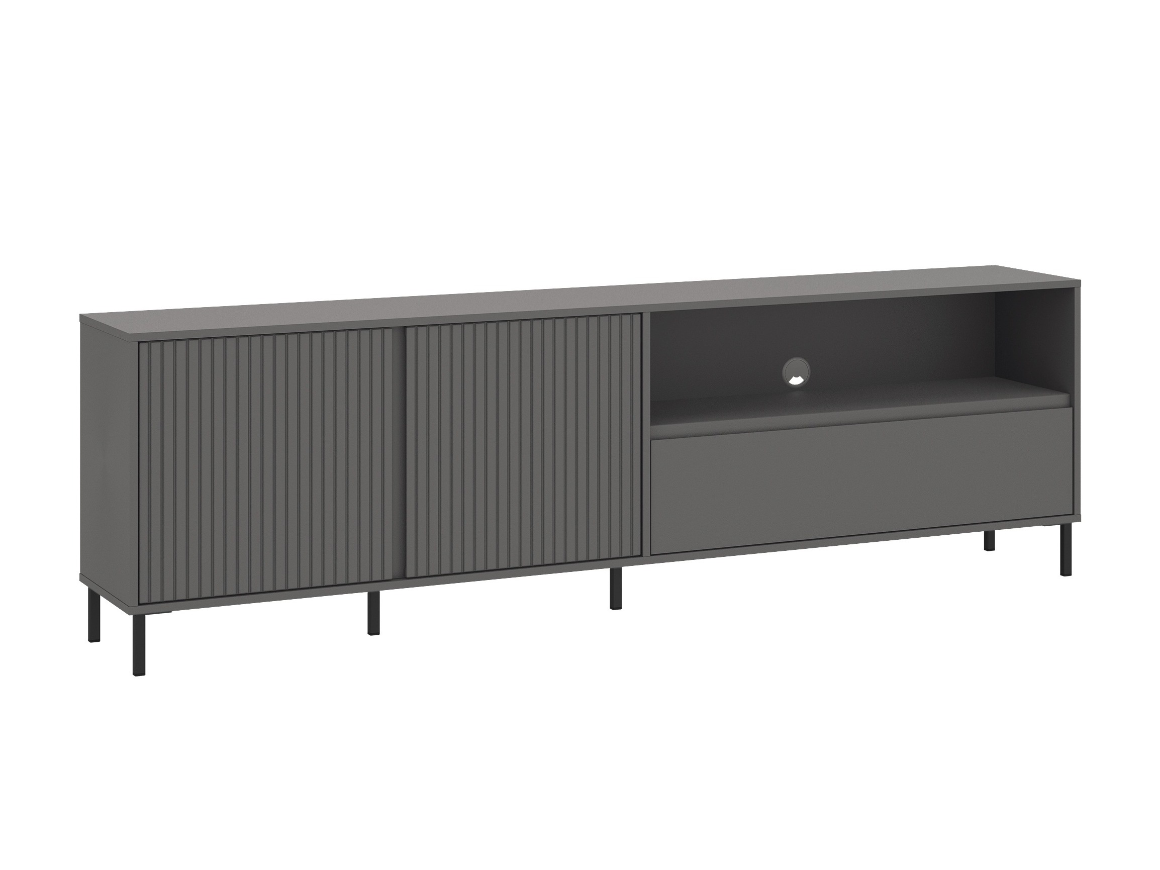 TV-meubel Ruvrevi 101 (Antraciet)