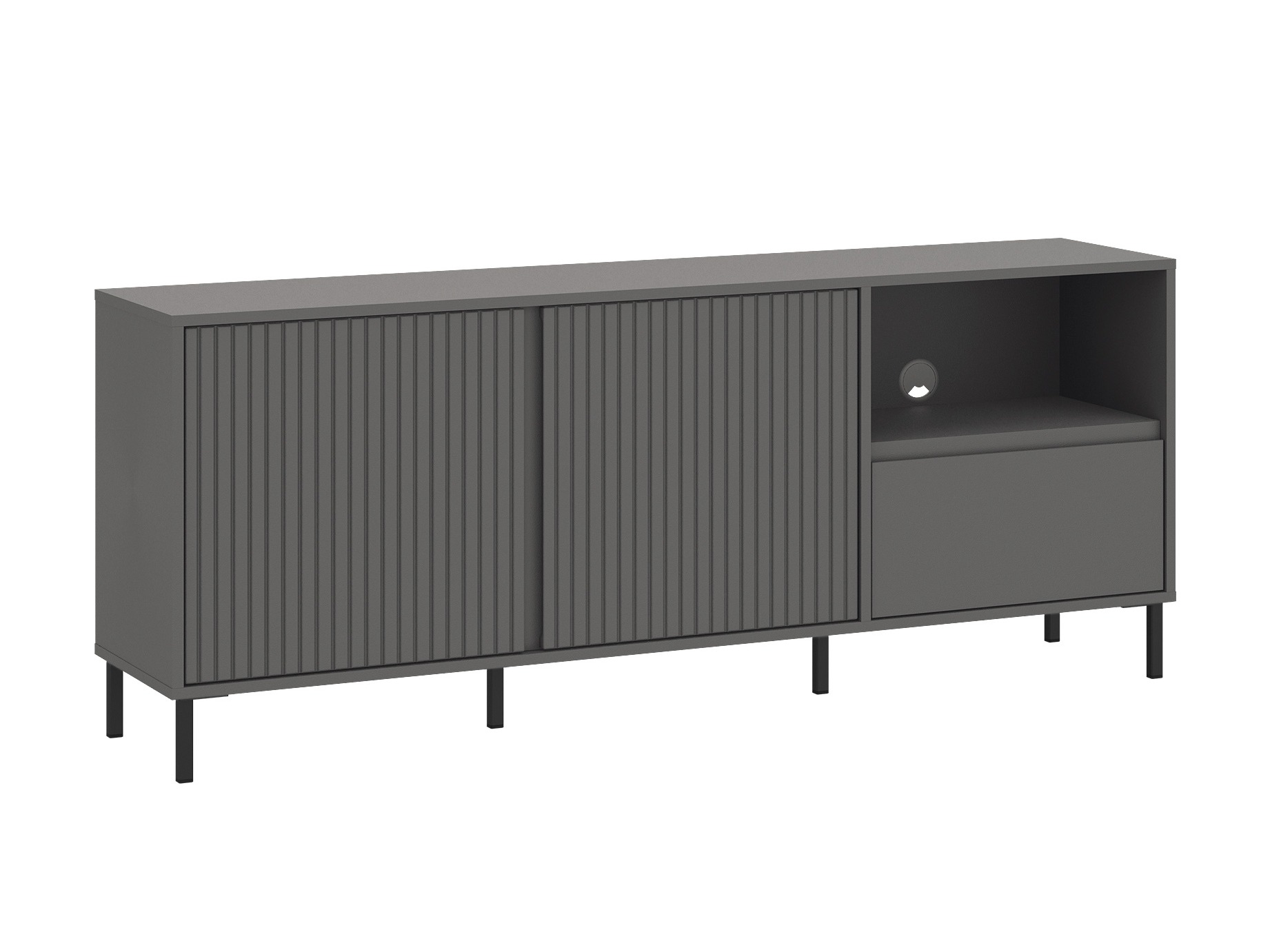 Woonkamerset Ruvrevi 106 (Antraciet)